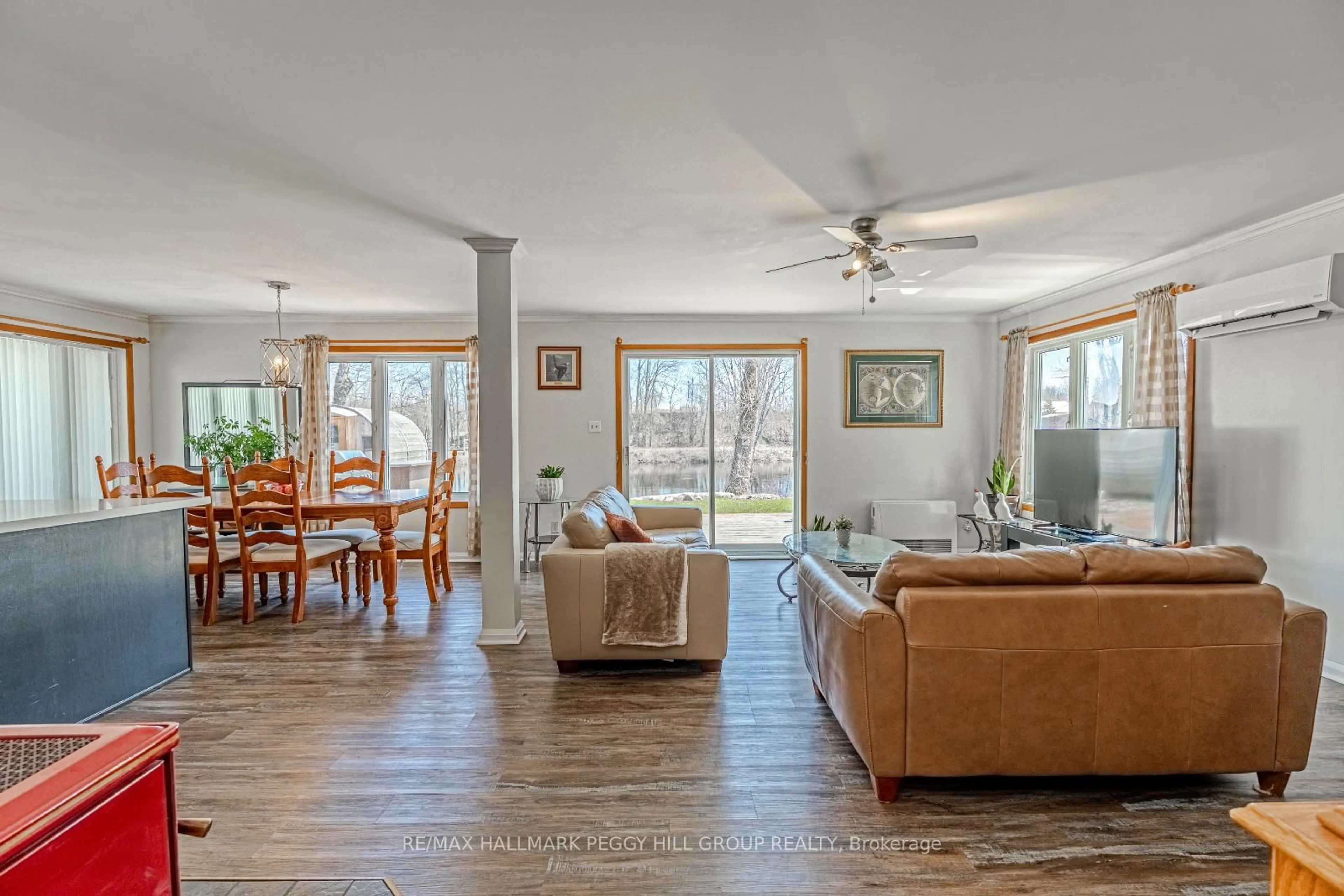 Living room with furniture, unknown for 7229 Davy Dr, Ramara Ontario L0K 2B0