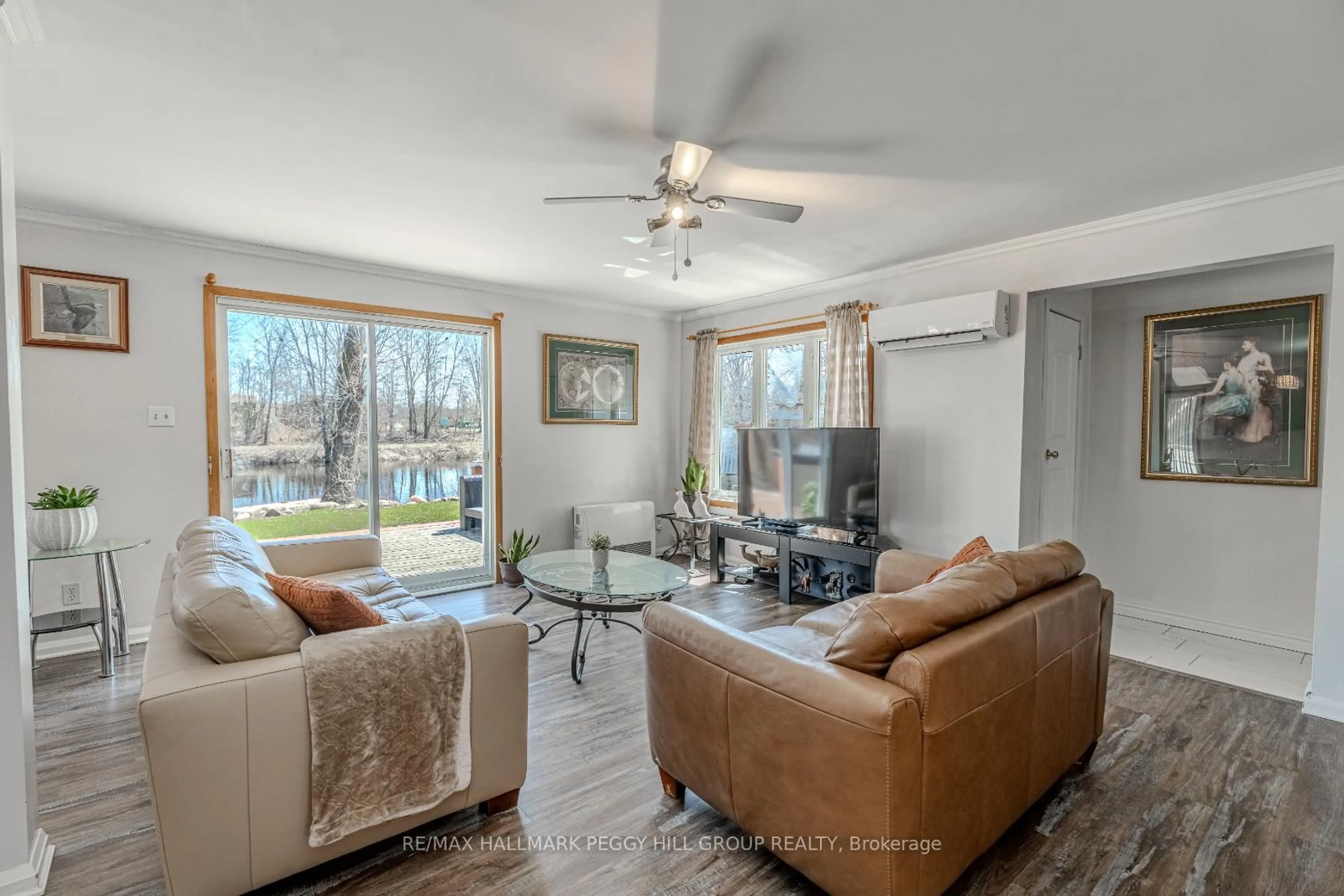 Living room with furniture, unknown for 7229 Davy Dr, Ramara Ontario L0K 2B0