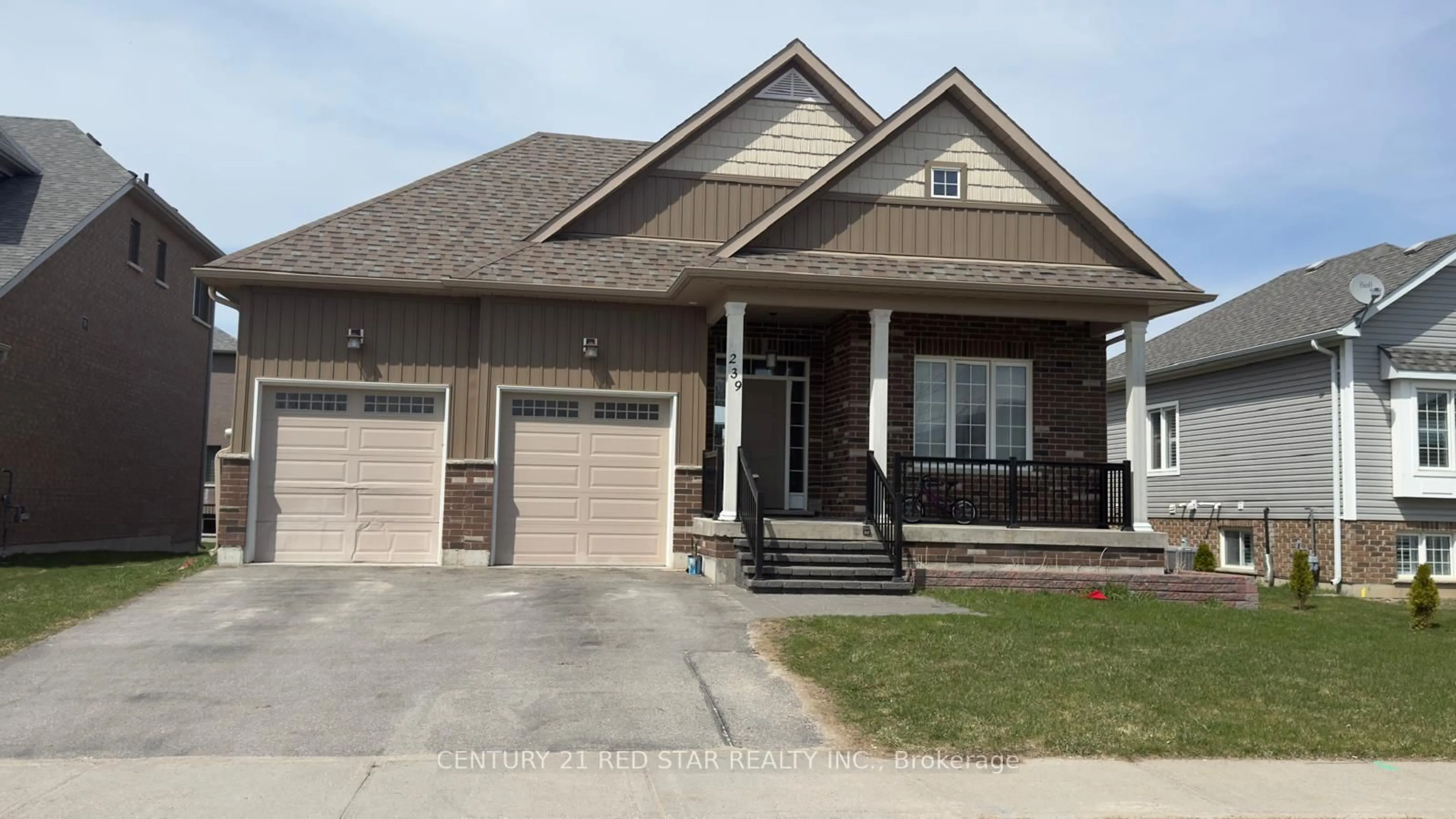 Home with brick exterior material, street for 239 Centre St, Clearview Ontario L0M 1S0