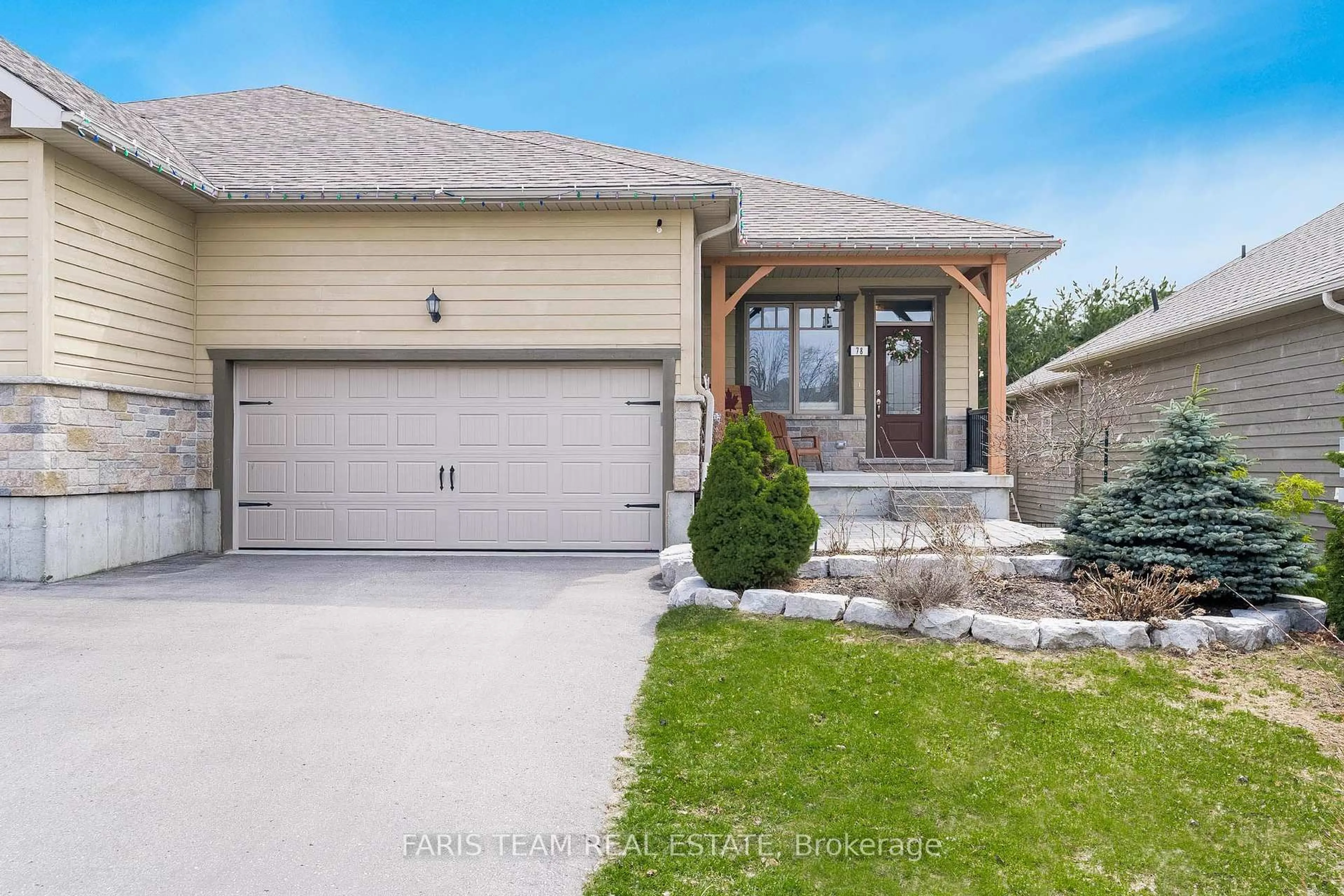Home with brick exterior material, street for 78 Landscape Dr, Oro-Medonte Ontario L0L 2L0