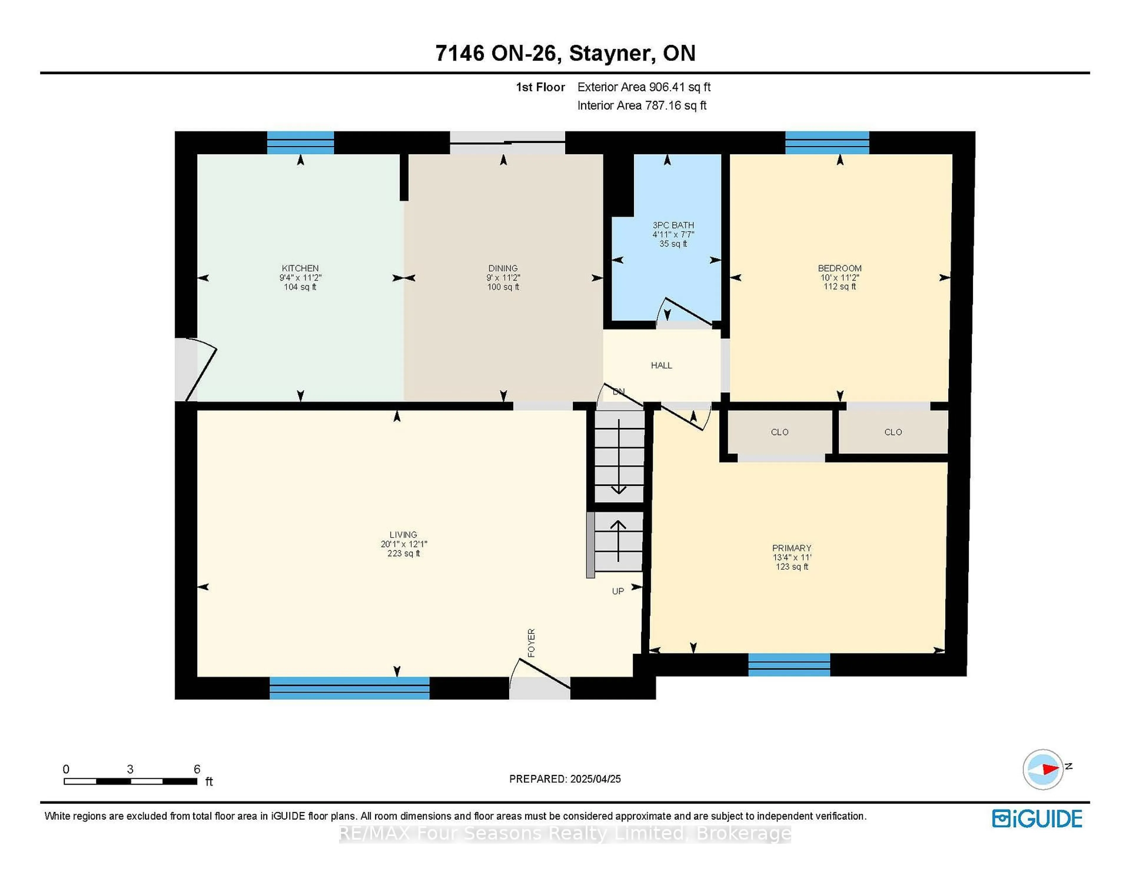 Floor plan for 7146 Highway 26 N/A, Clearview Ontario L0M 1S0