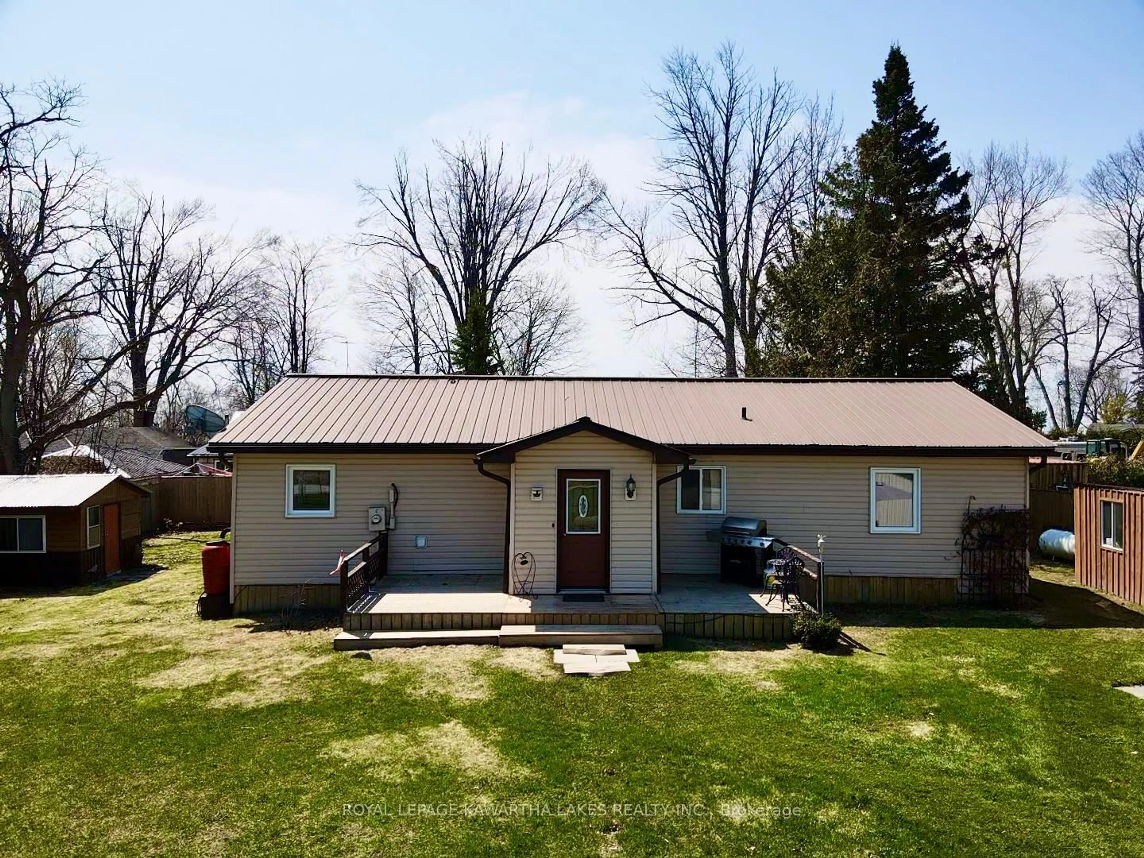 A pic from outside/outdoor area/front of a property/back of a property/a pic from drone, street for 1227 Ramara Road 47 Rd, Ramara Ontario L0K 1B0