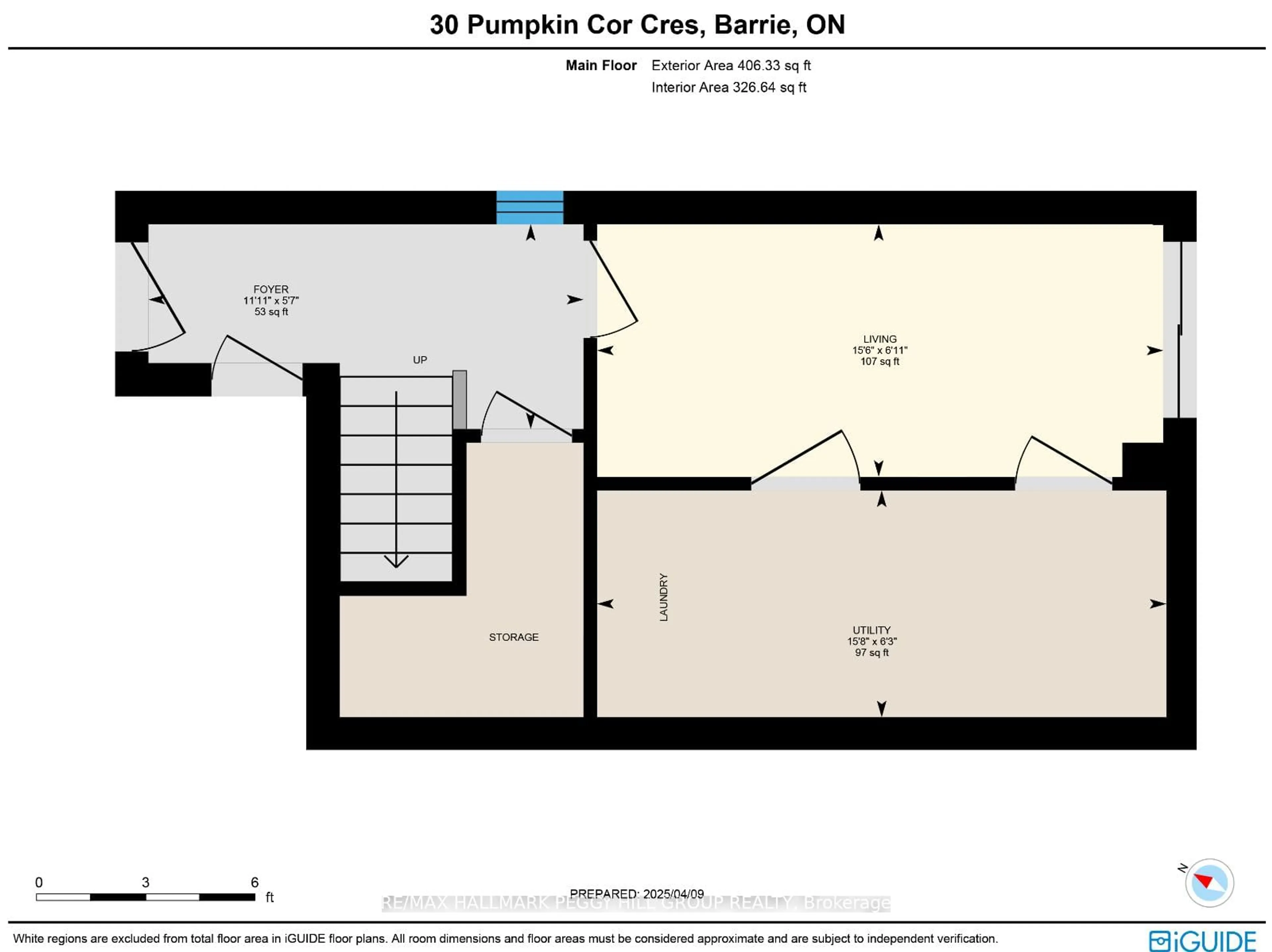 Floor plan for 30 Pumpkin Corner Cres, Barrie Ontario L9J 0T6
