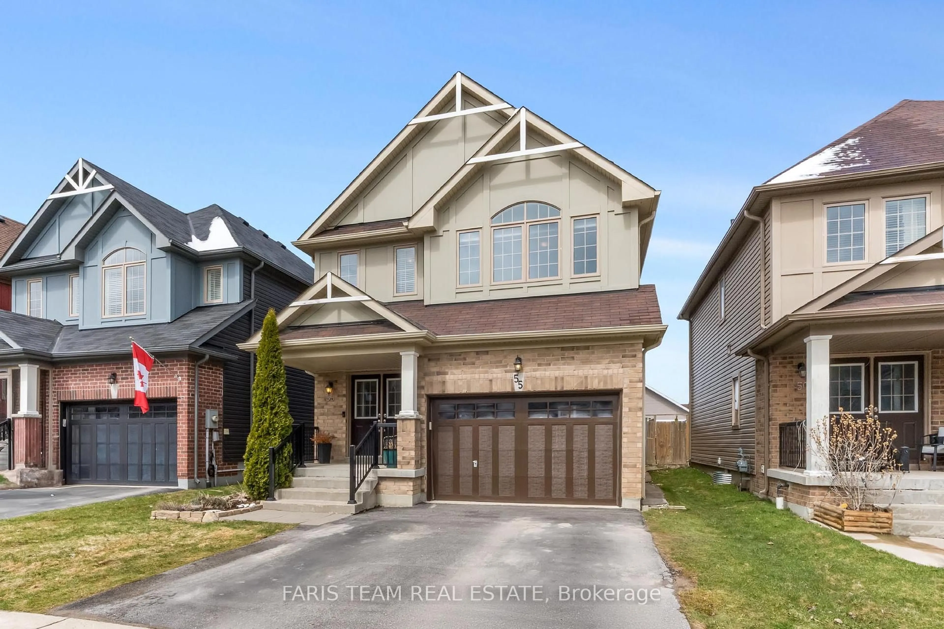 Home with brick exterior material, street for 55 Robertson St, Collingwood Ontario L9Y 0X1
