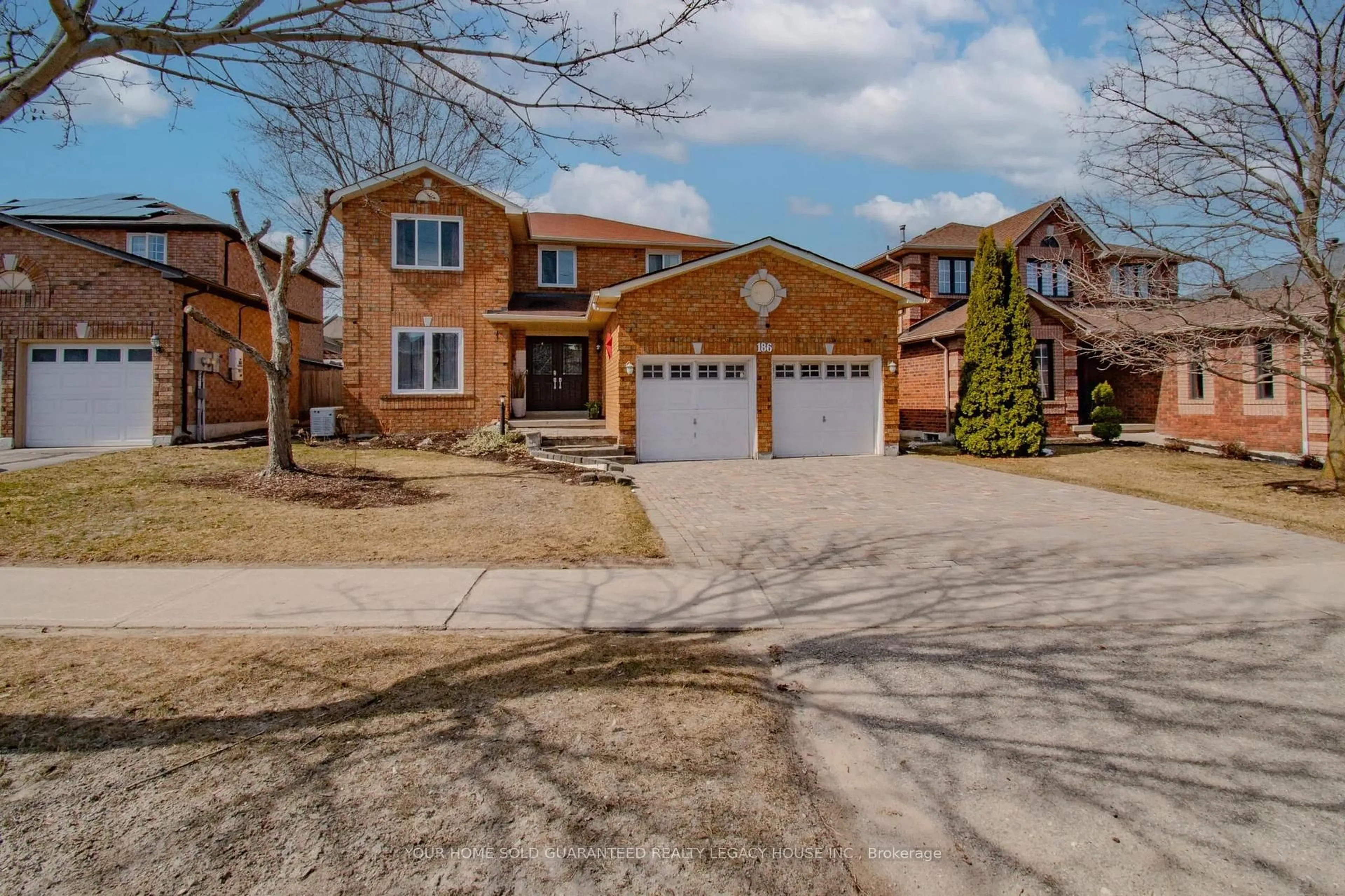 Home with brick exterior material, street for 186 Ferndale Dr, Barrie Ontario L4N 8A1