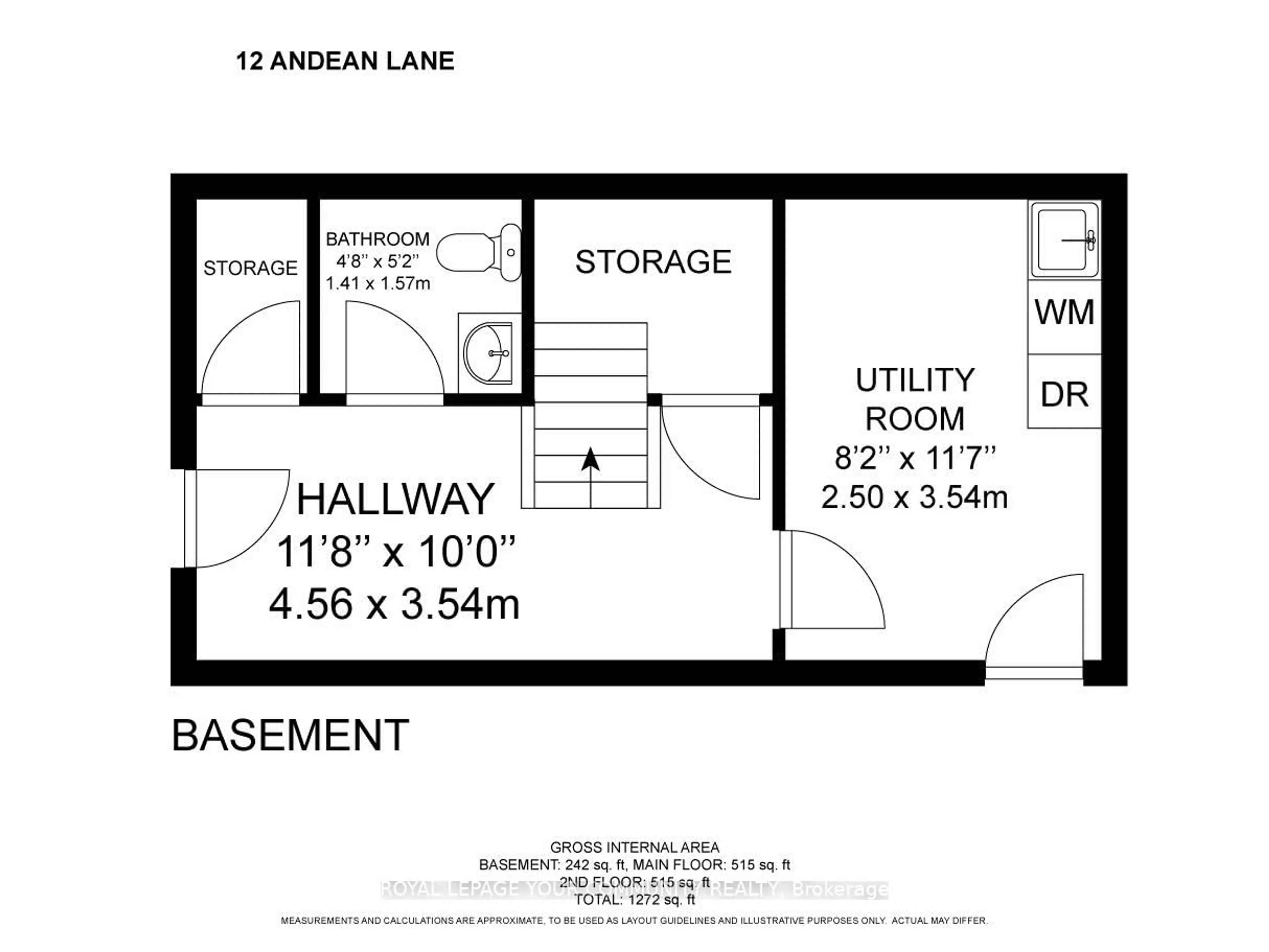 Floor plan for 12 Andean Lane, Barrie Ontario L9J 0J4
