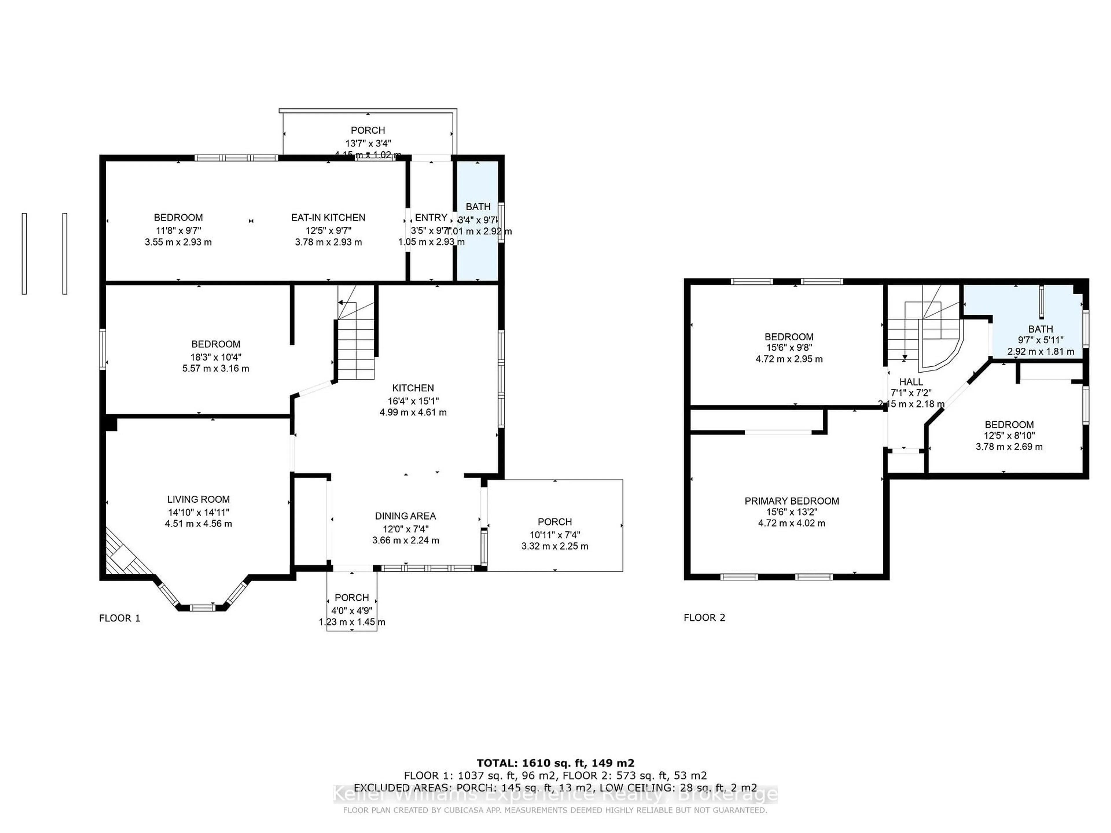Floor plan for 361 Third St, Midland Ontario L4R 3S6