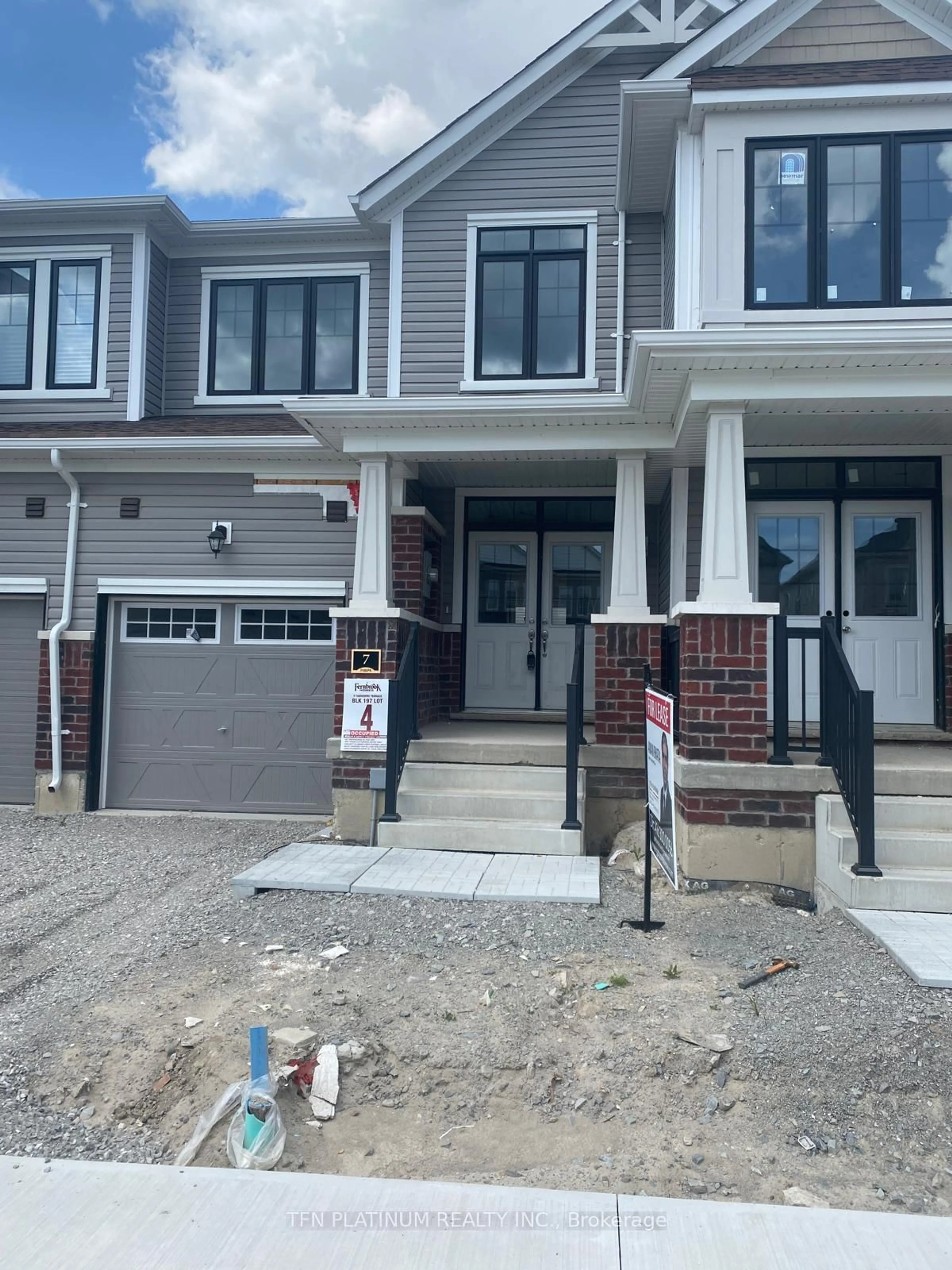 Home with brick exterior material, street for 7 Tamworth Terr, Barrie Ontario L9J 0W5