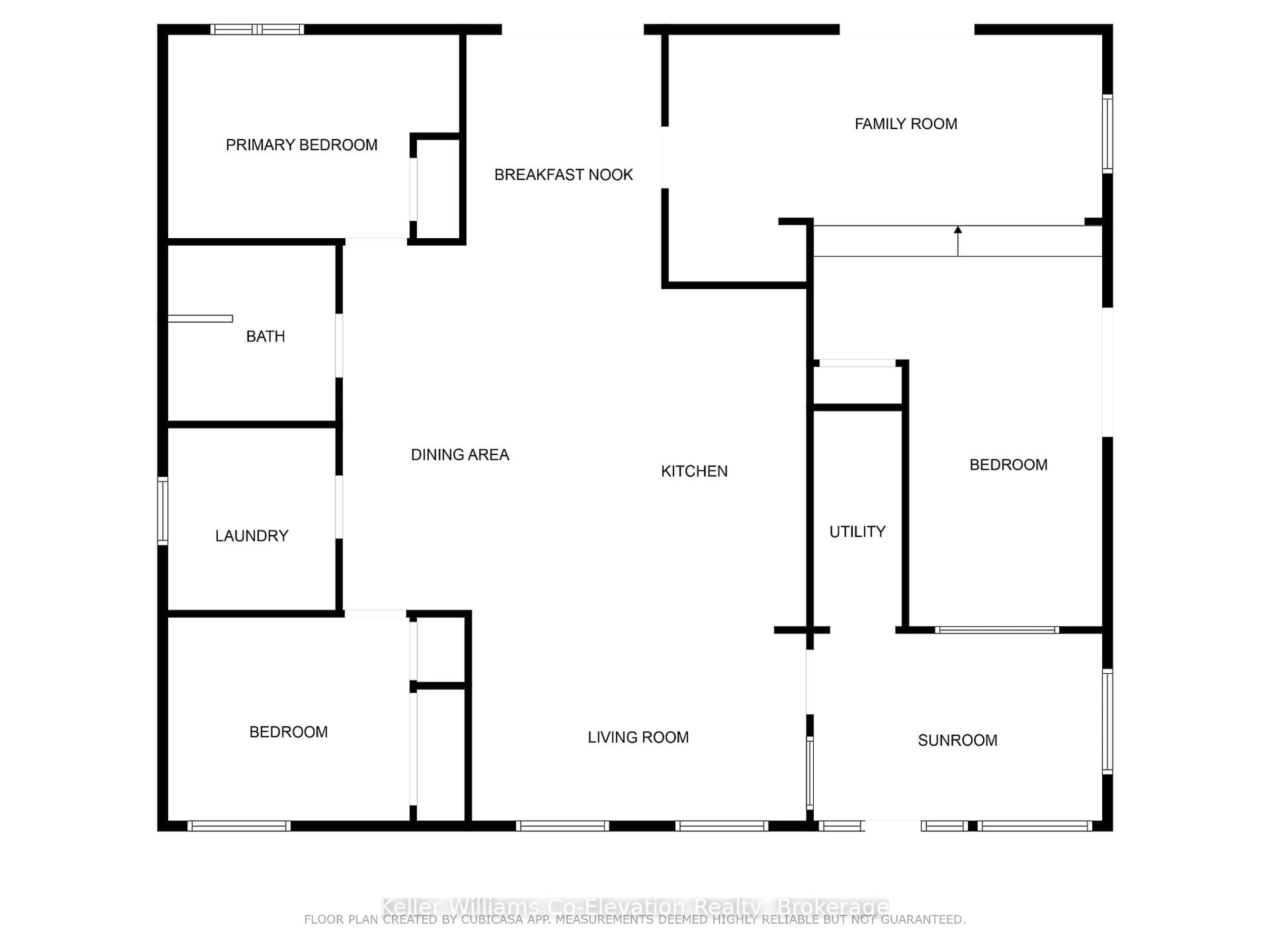 Floor plan for 230 Elizabeth St, Midland Ontario L4R 1Y4