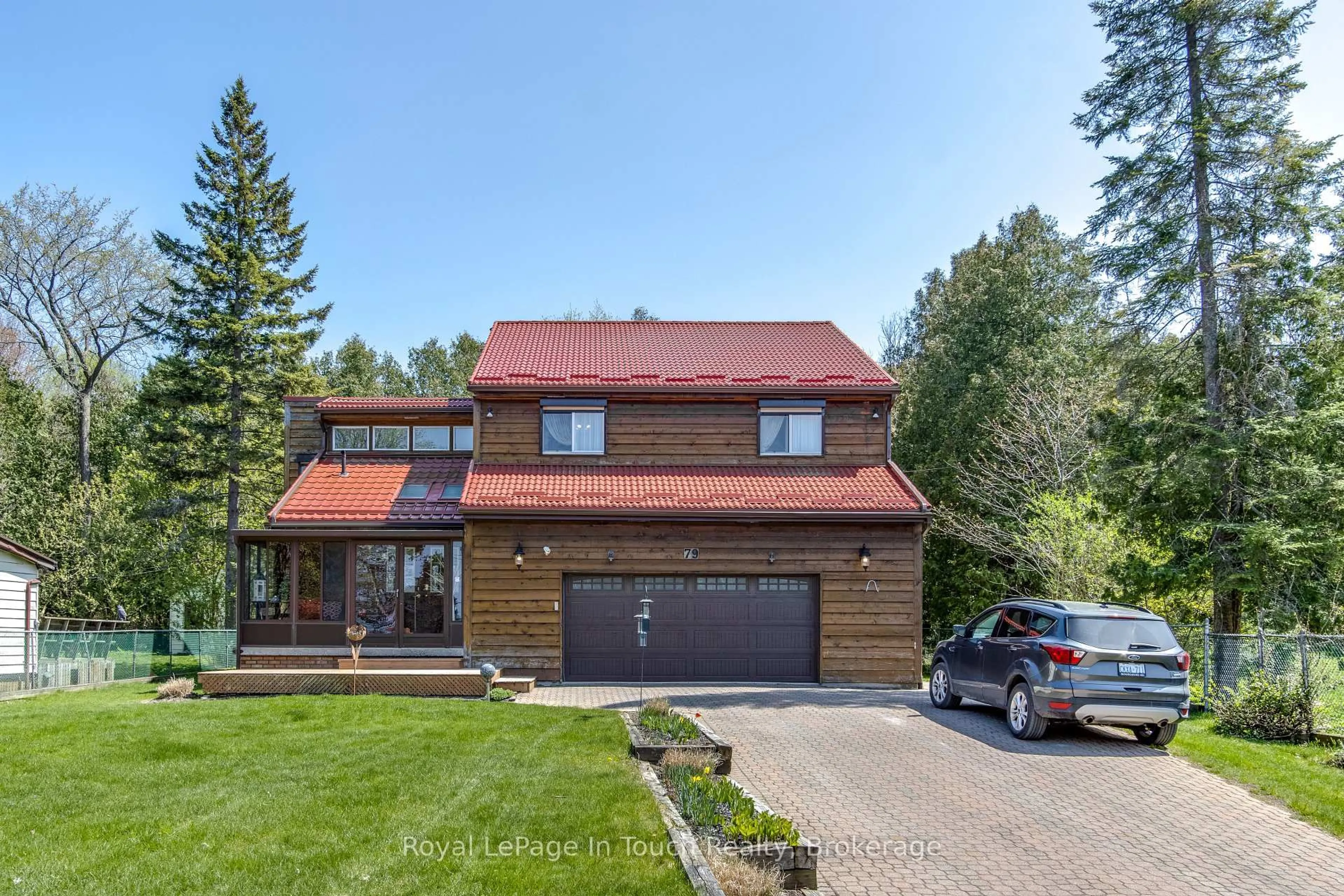 Home with brick exterior material, street for 79 King Rd, Tay Ontario L0K 2C0