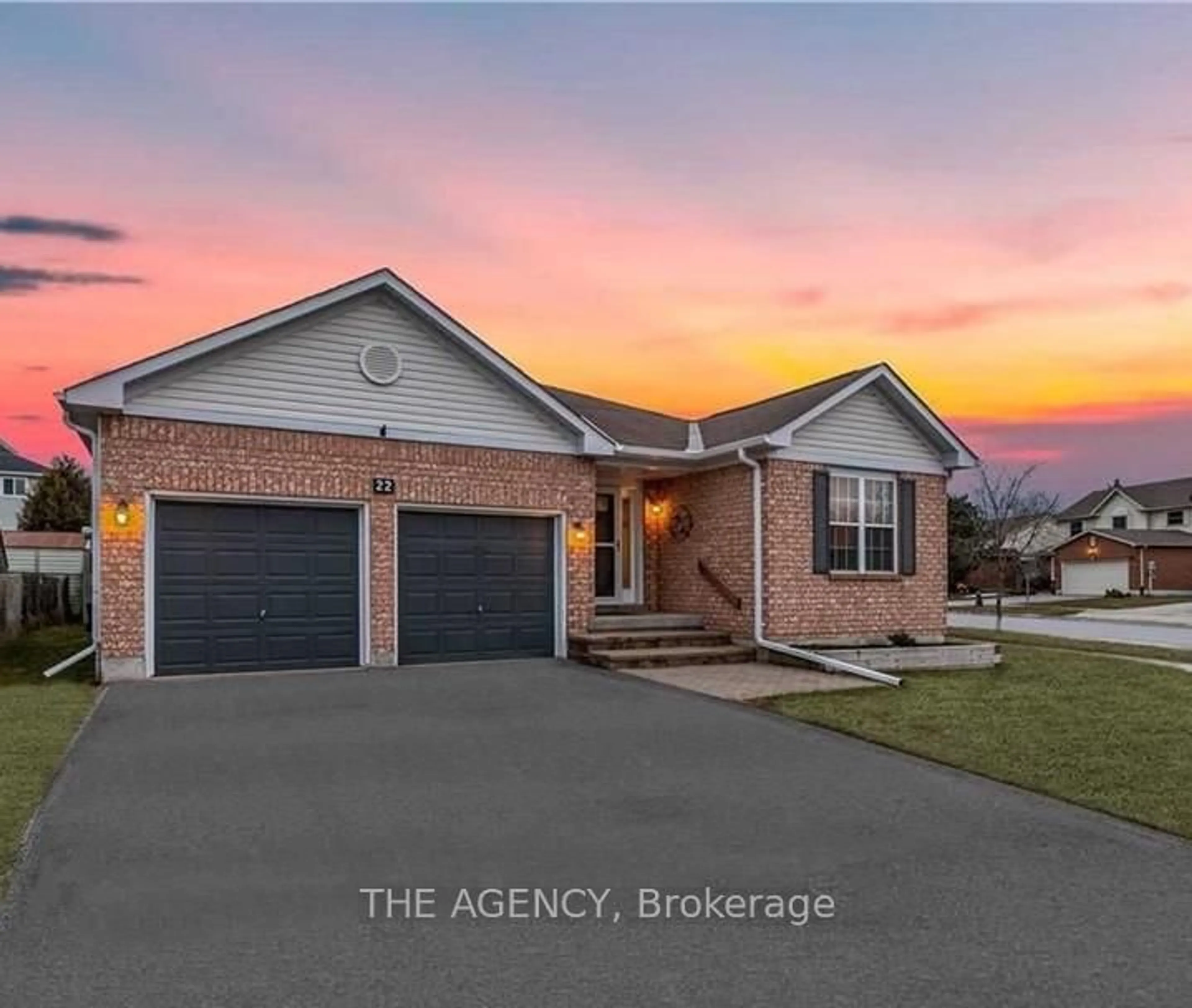 Home with brick exterior material, street for 22 Herrell Ave, Barrie Ontario L4N 6T5