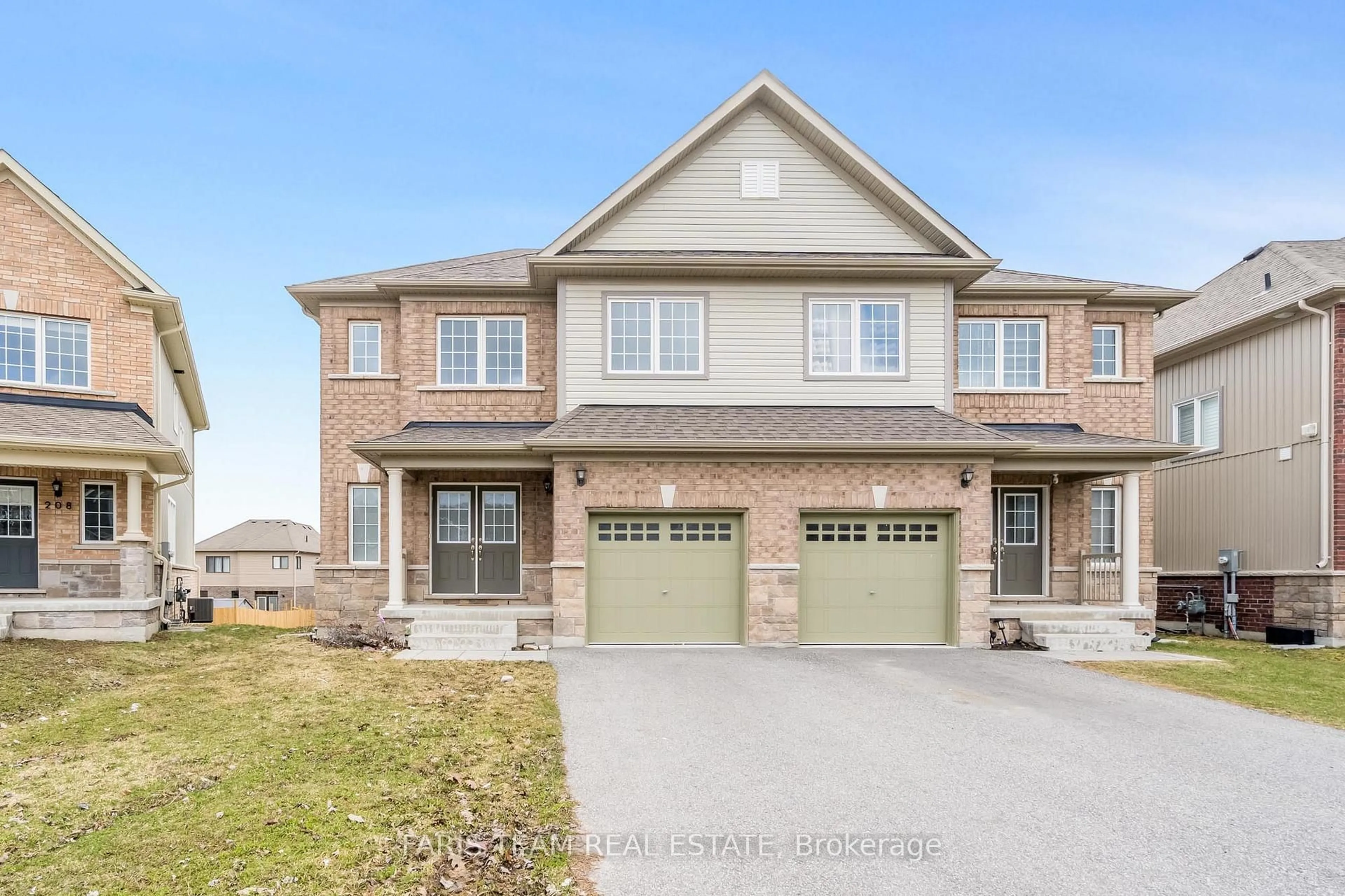 Home with brick exterior material, street for 210 Isabella Dr, Orillia Ontario L3V 8K7