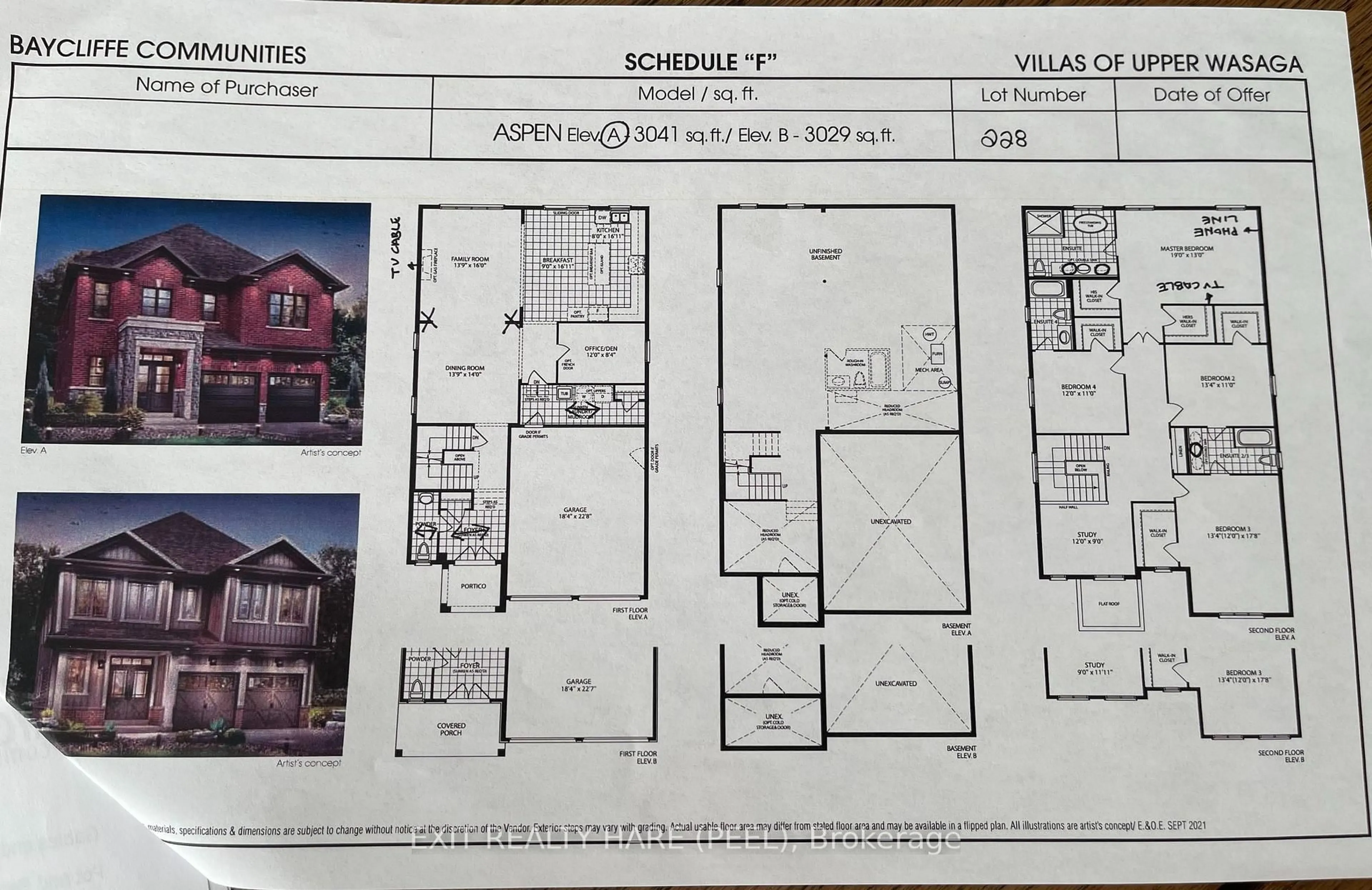 Floor plan for 38 Amber Dr, Wasaga Beach Ontario L9Z 0R9