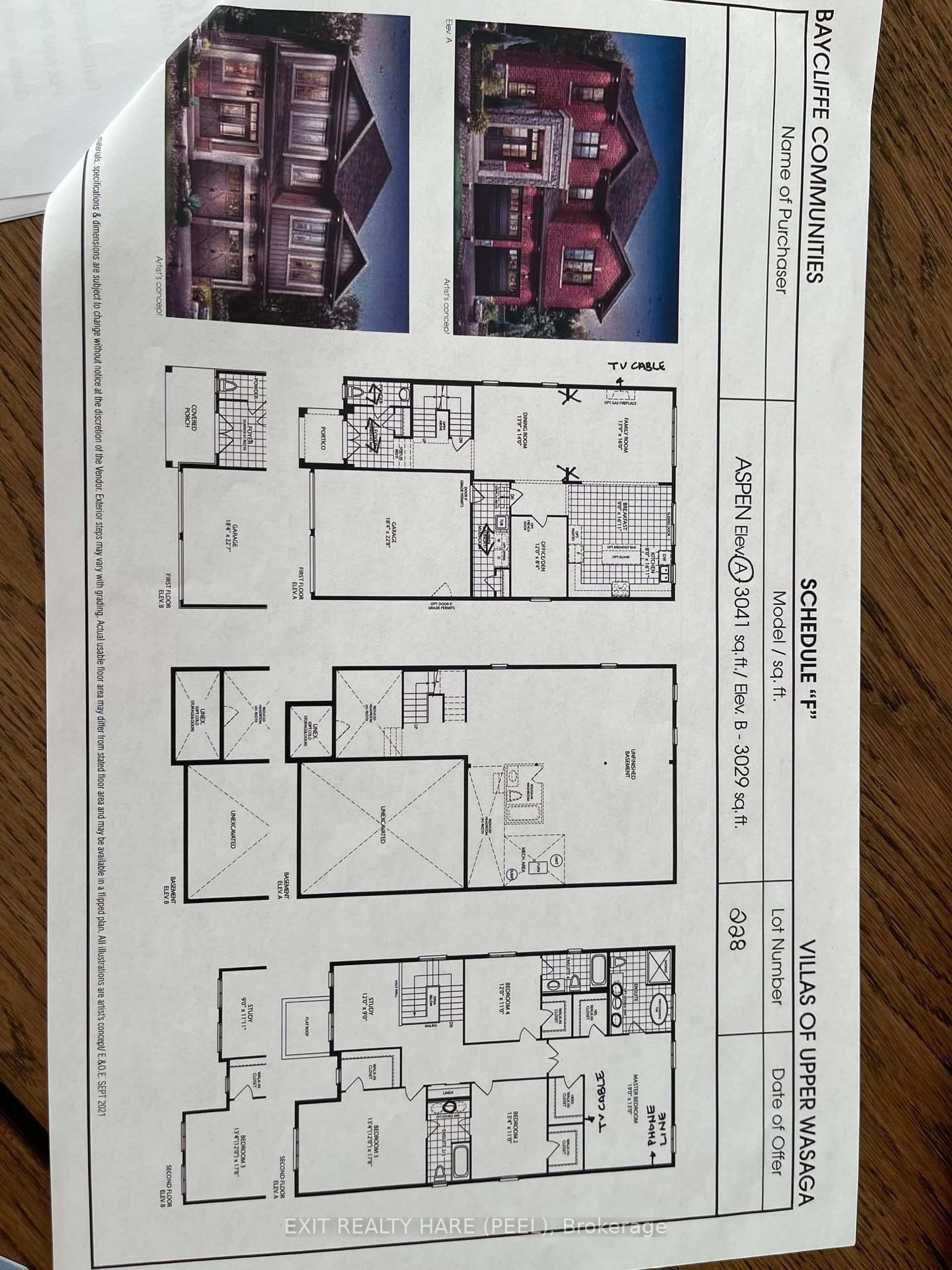 Floor plan for 38 Amber Dr, Wasaga Beach Ontario L9Z 0R9