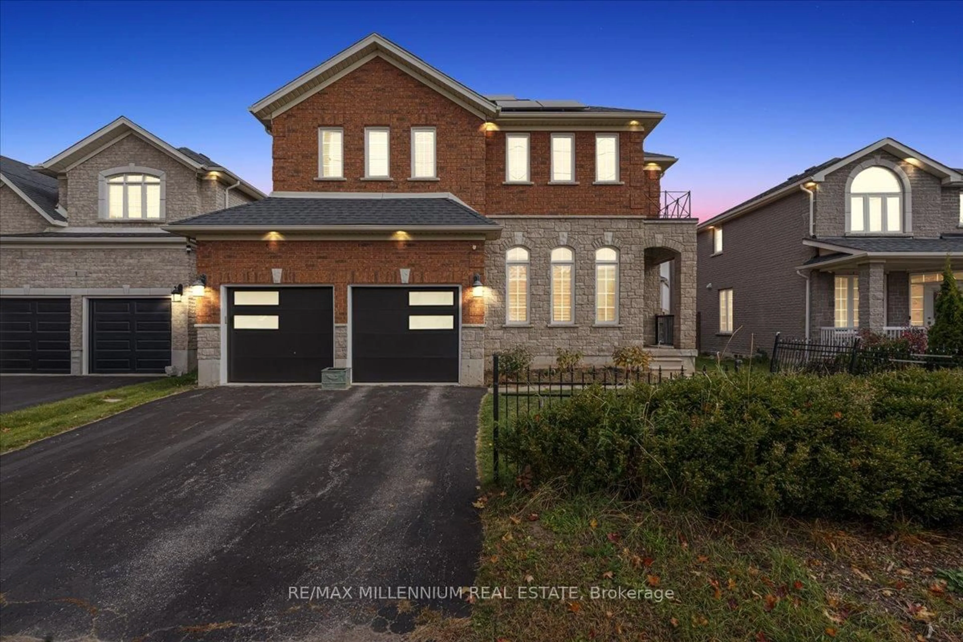 Home with brick exterior material, street for 3 Prince Williams Way, Barrie Ontario L4N 0Y9