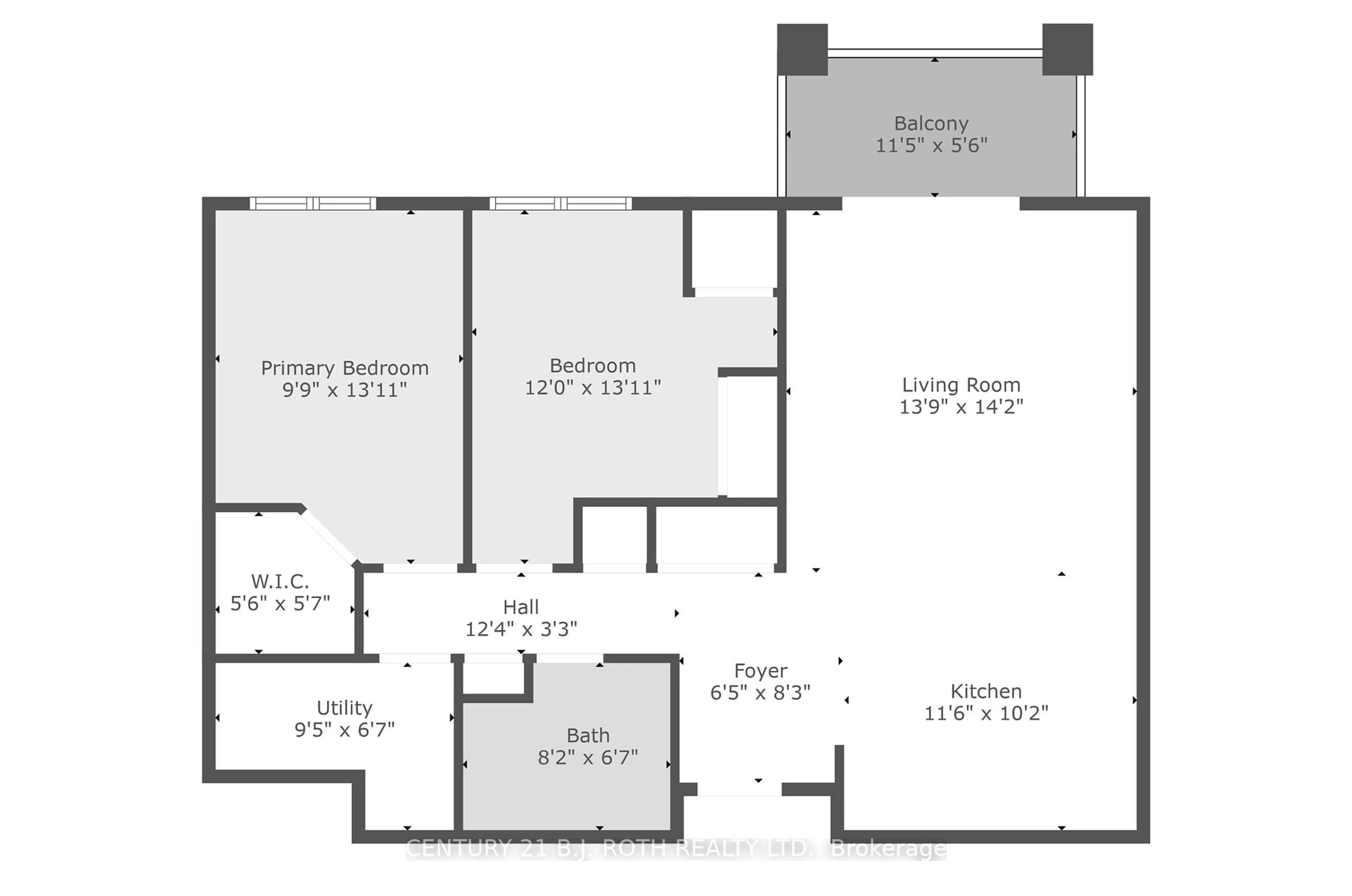 Floor plan for 41 COULTER St #17, Barrie Ontario L4N 6L9