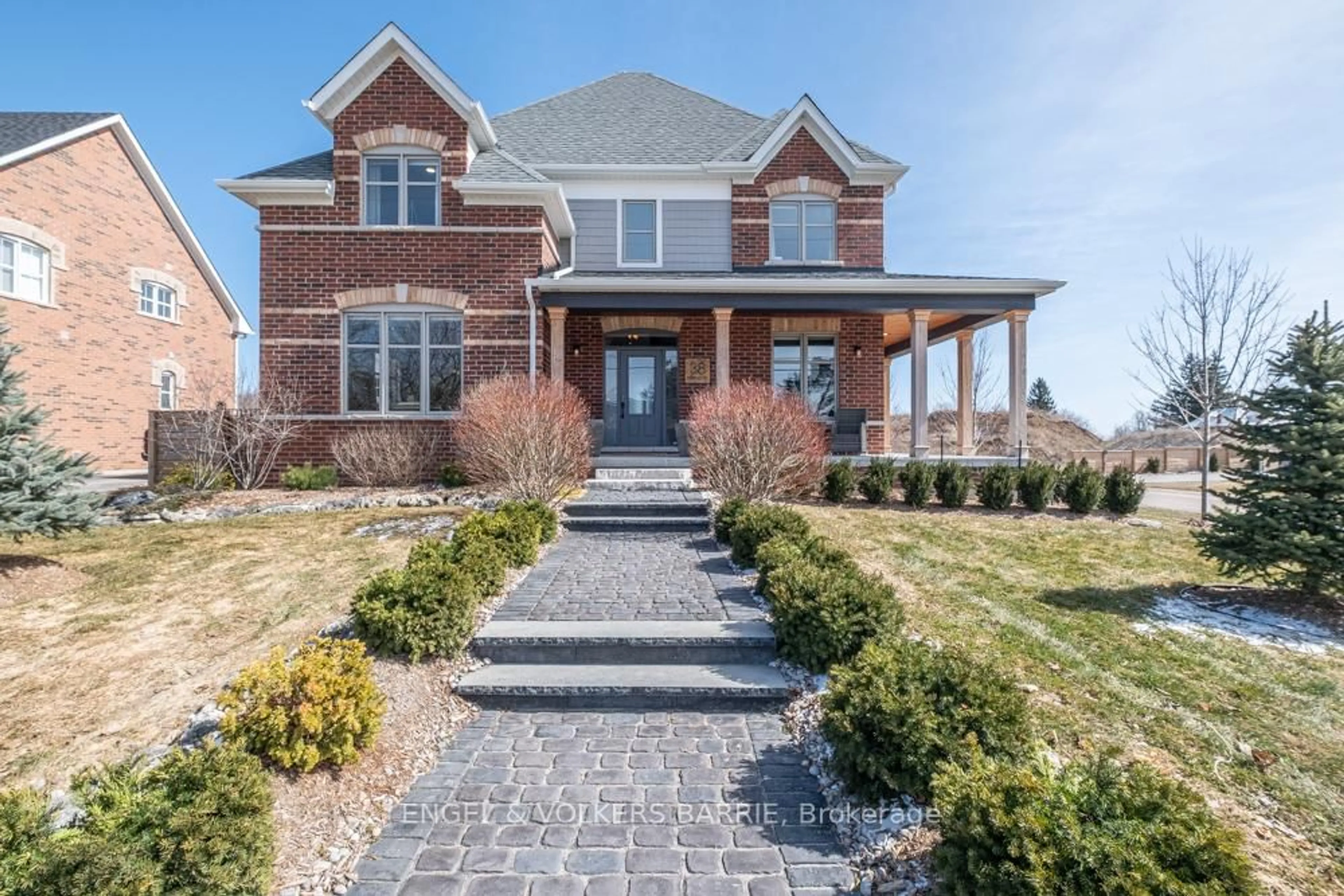 Home with brick exterior material, street for 38 Nelson St, Clearview Ontario L0M 1G0