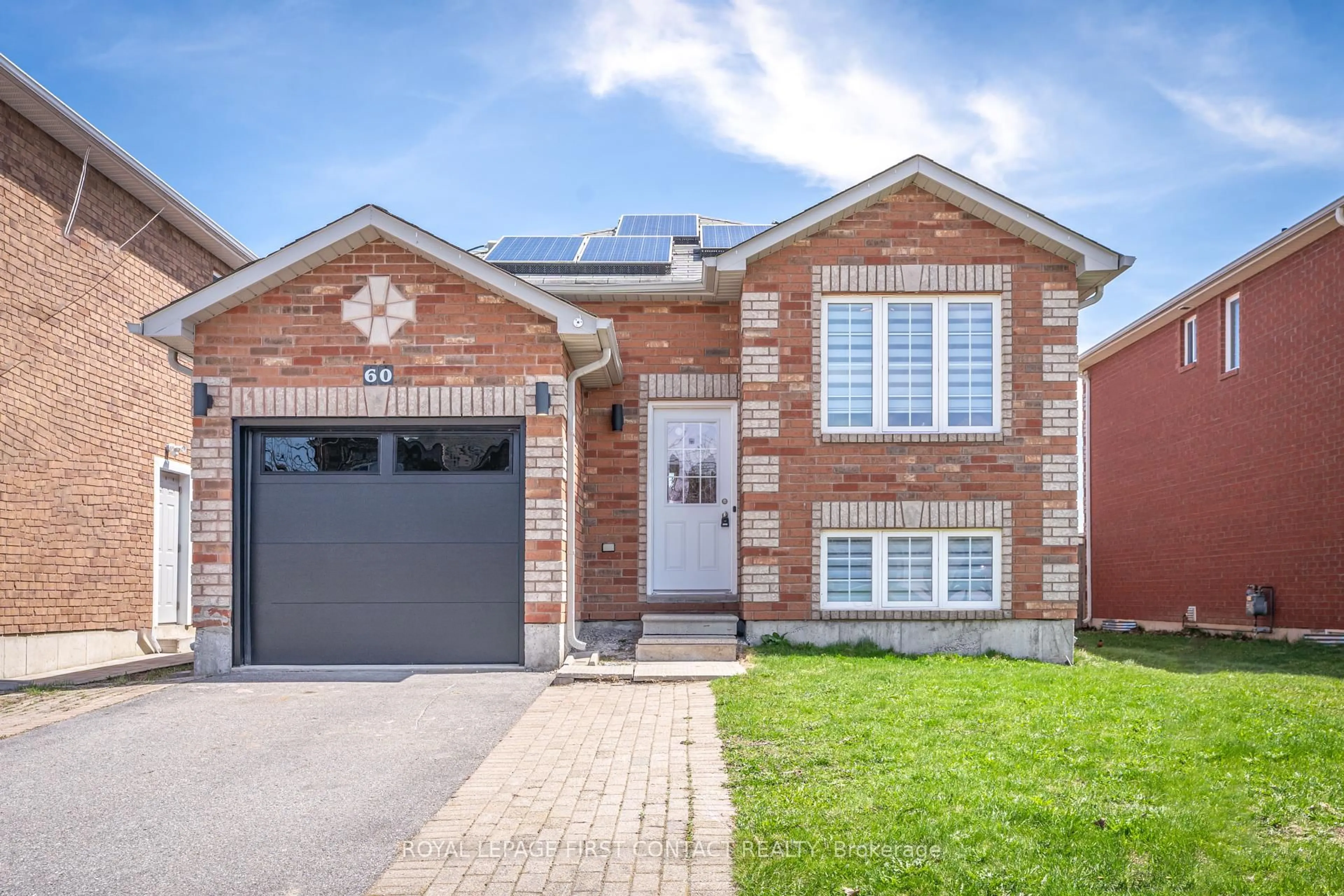 Home with brick exterior material, street for 60 William Paddison Dr, Barrie Ontario L4M 0G4