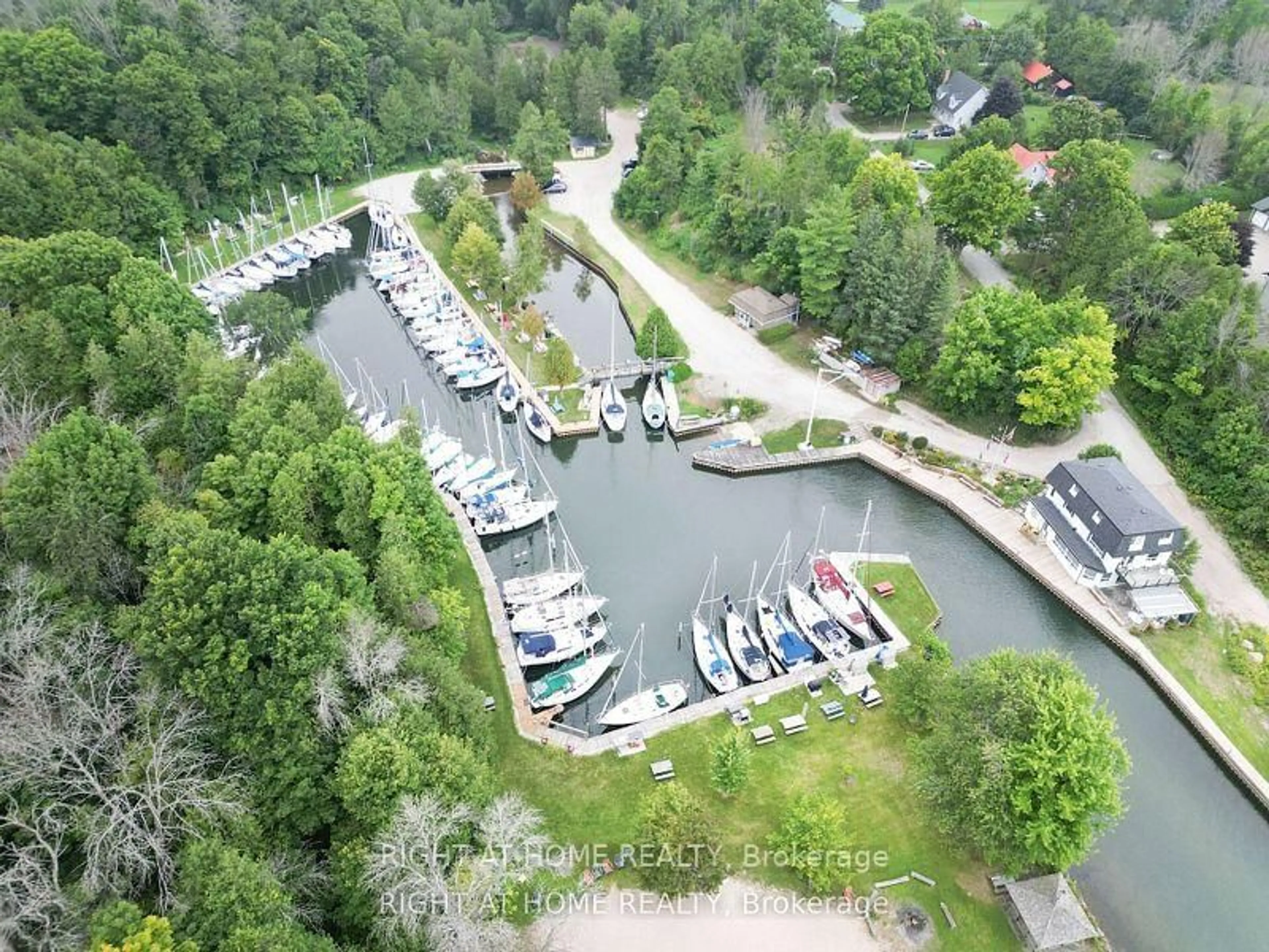A pic from outside/outdoor area/front of a property/back of a property/a pic from drone, water/lake/river/ocean view for 11 Sokil Blvd, Oro-Medonte Ontario L0L 1T0