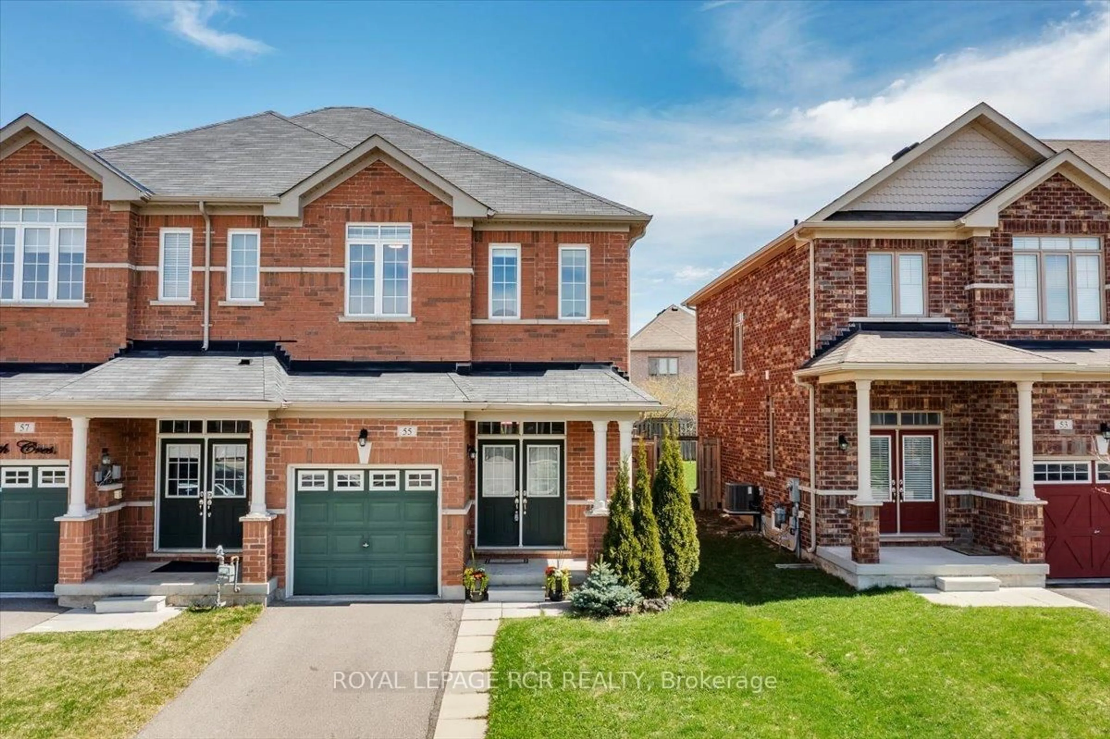 Home with brick exterior material, street for 55 Forsyth Cres, Barrie Ontario L4N 6R1