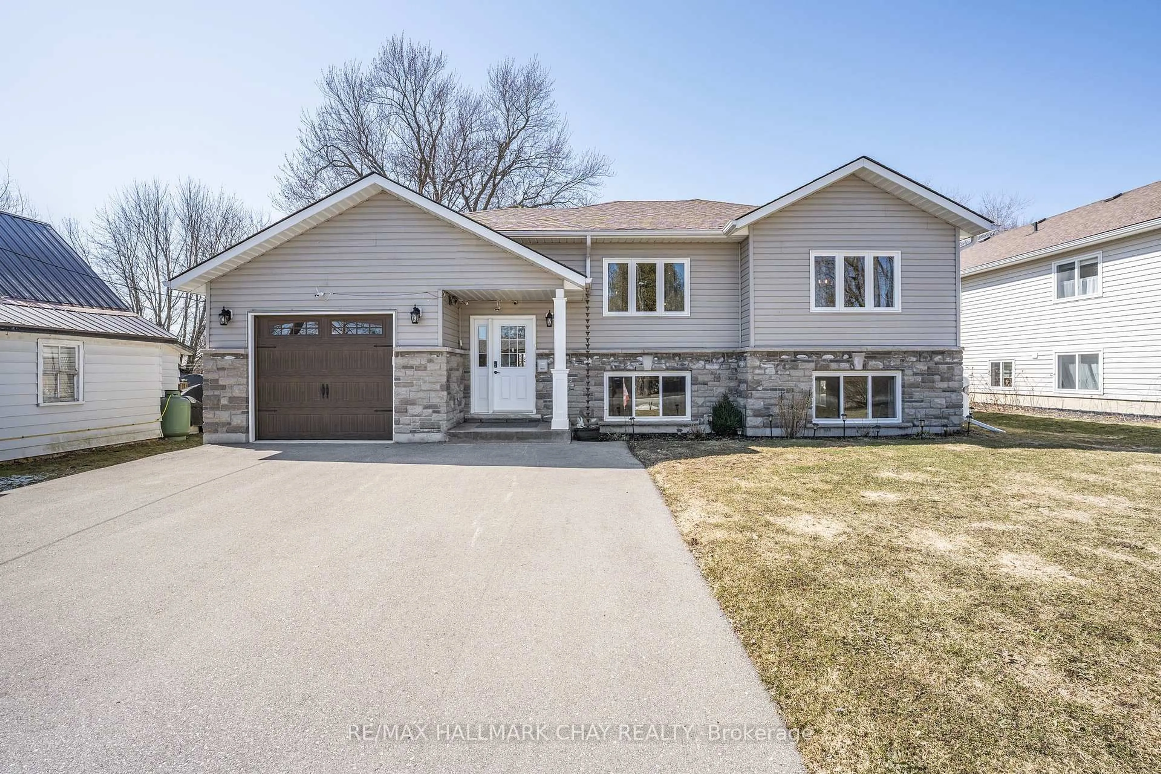 Home with brick exterior material, street for 2744 Church St, Ramara Ontario L0K 1B0