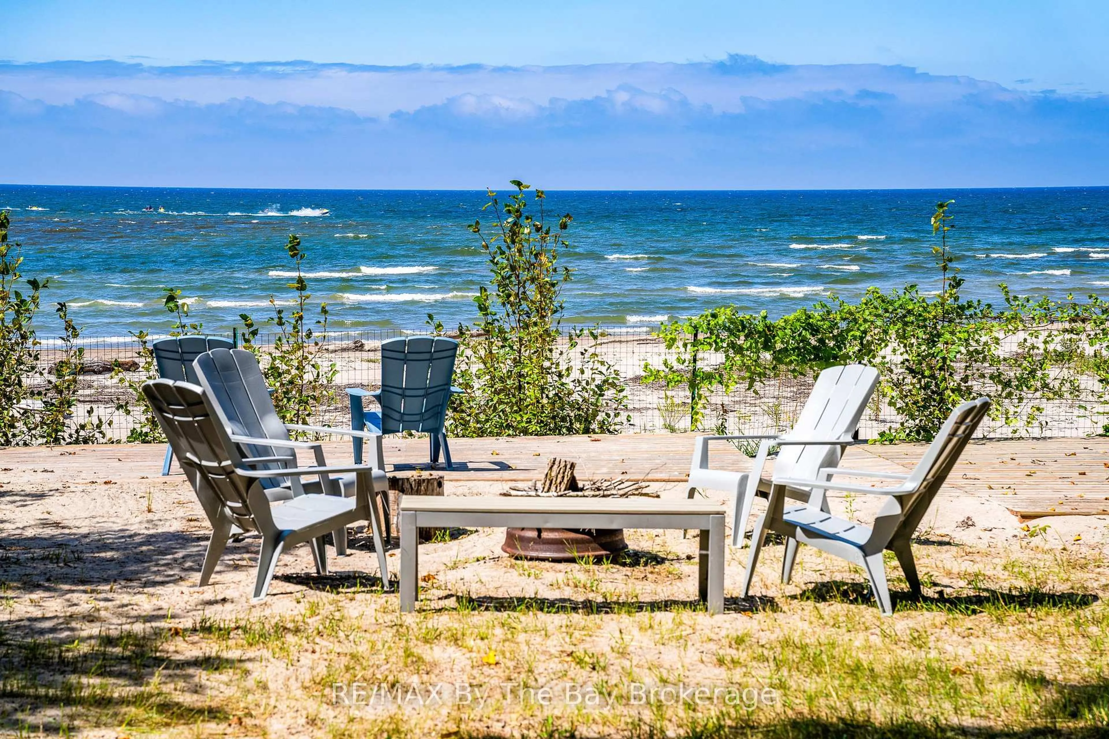 Patio, water/lake/river/ocean view for 156 Santos Lane, Wasaga Beach Ontario L9Z 2M1