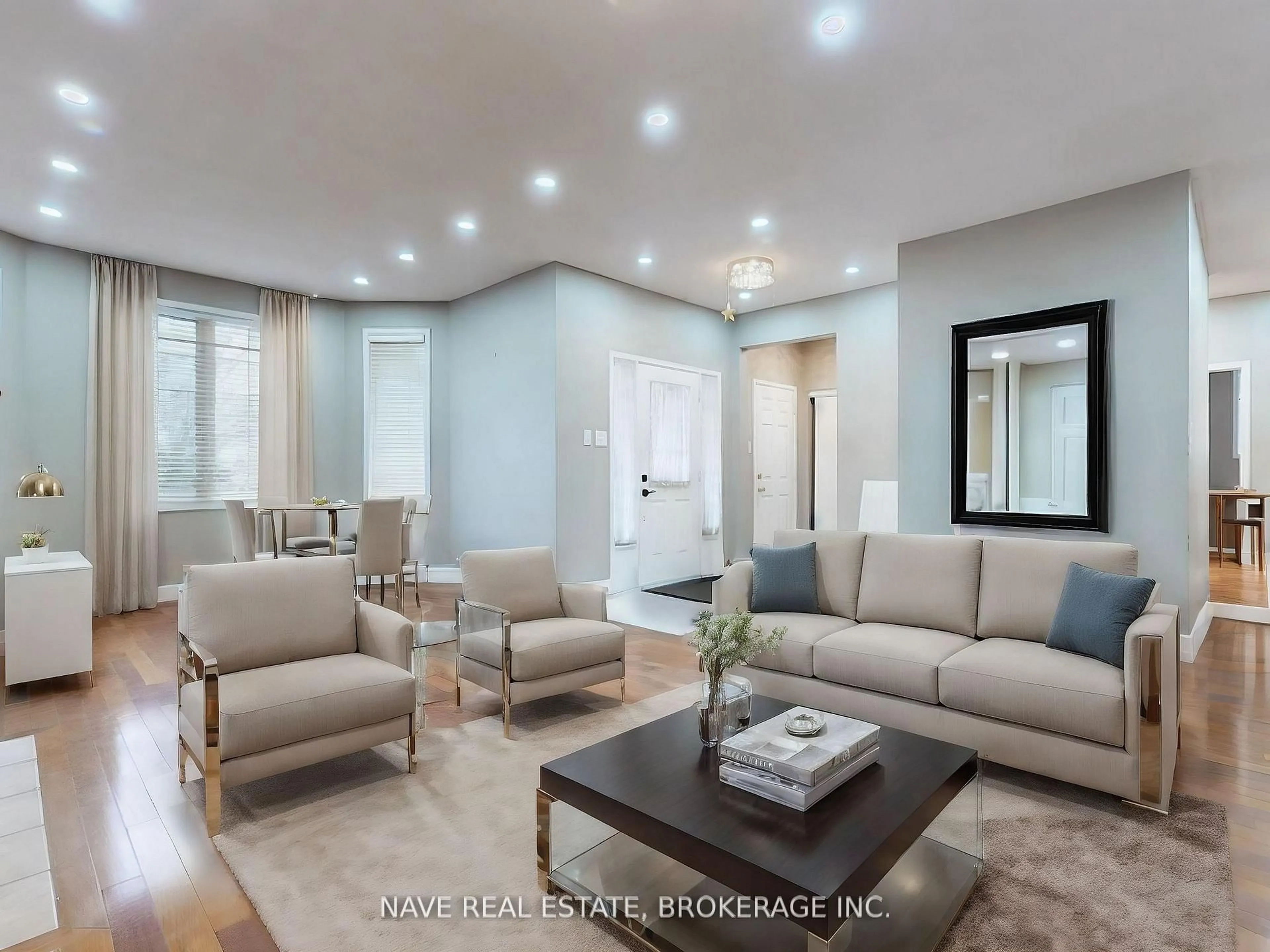 Living room with furniture, unknown for 53 Brighton Rd, Barrie Ontario L4M 6S4