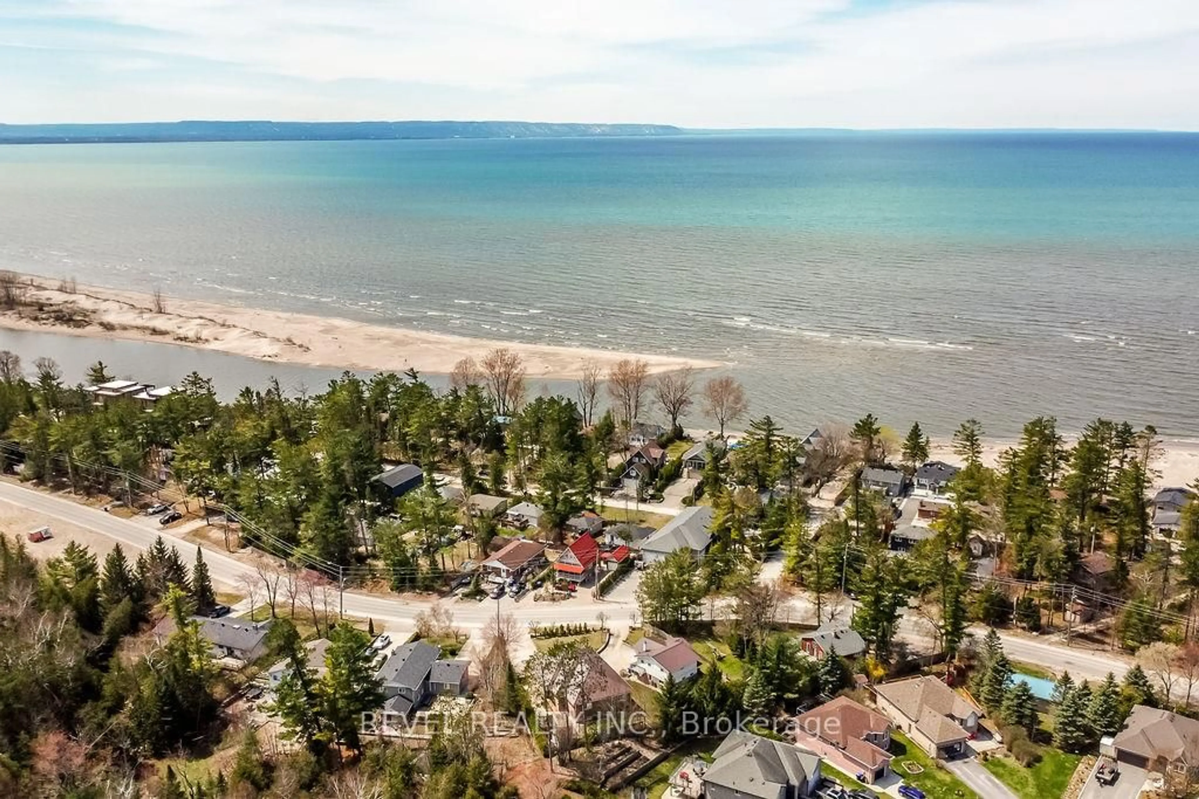 A pic from outside/outdoor area/front of a property/back of a property/a pic from drone, water/lake/river/ocean view for 85 Theme Park Dr #224, Wasaga Beach Ontario L9Z 1X7