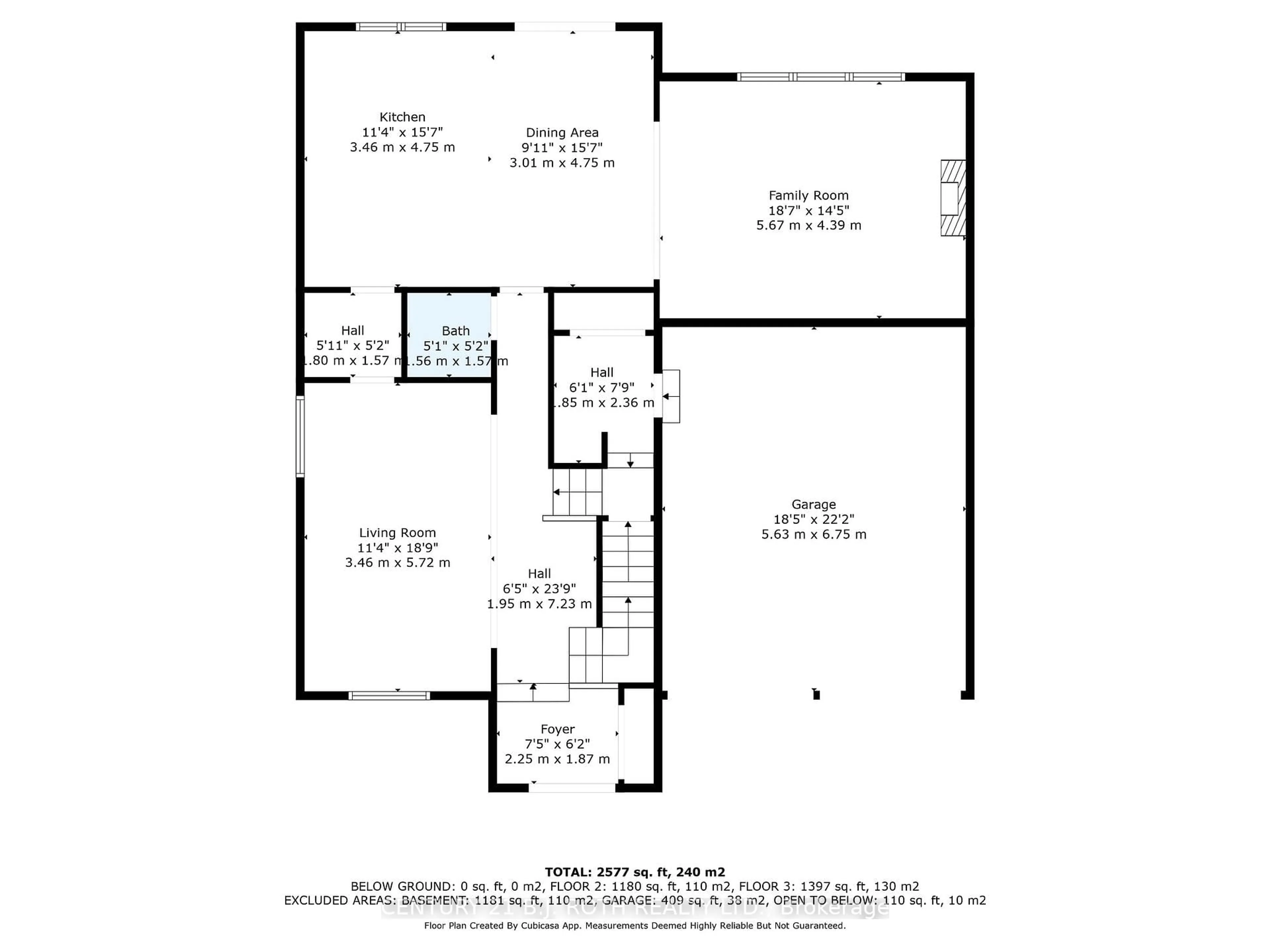 Floor plan for 215 Roy Dr, Clearview Ontario L0M 1S0