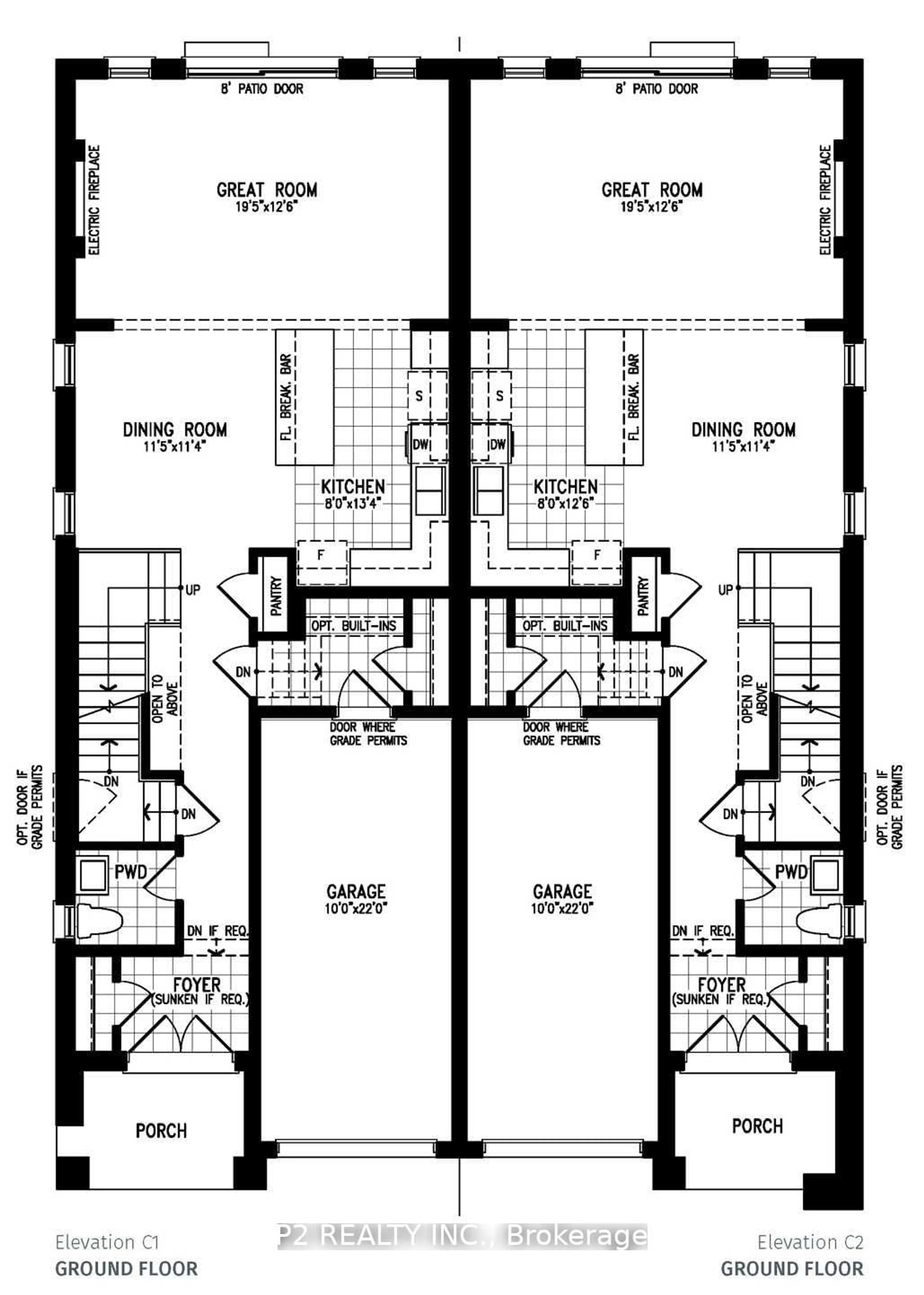 Floor plan for 22 Wild Ginger Lane, Springwater Ontario L9X 2E4