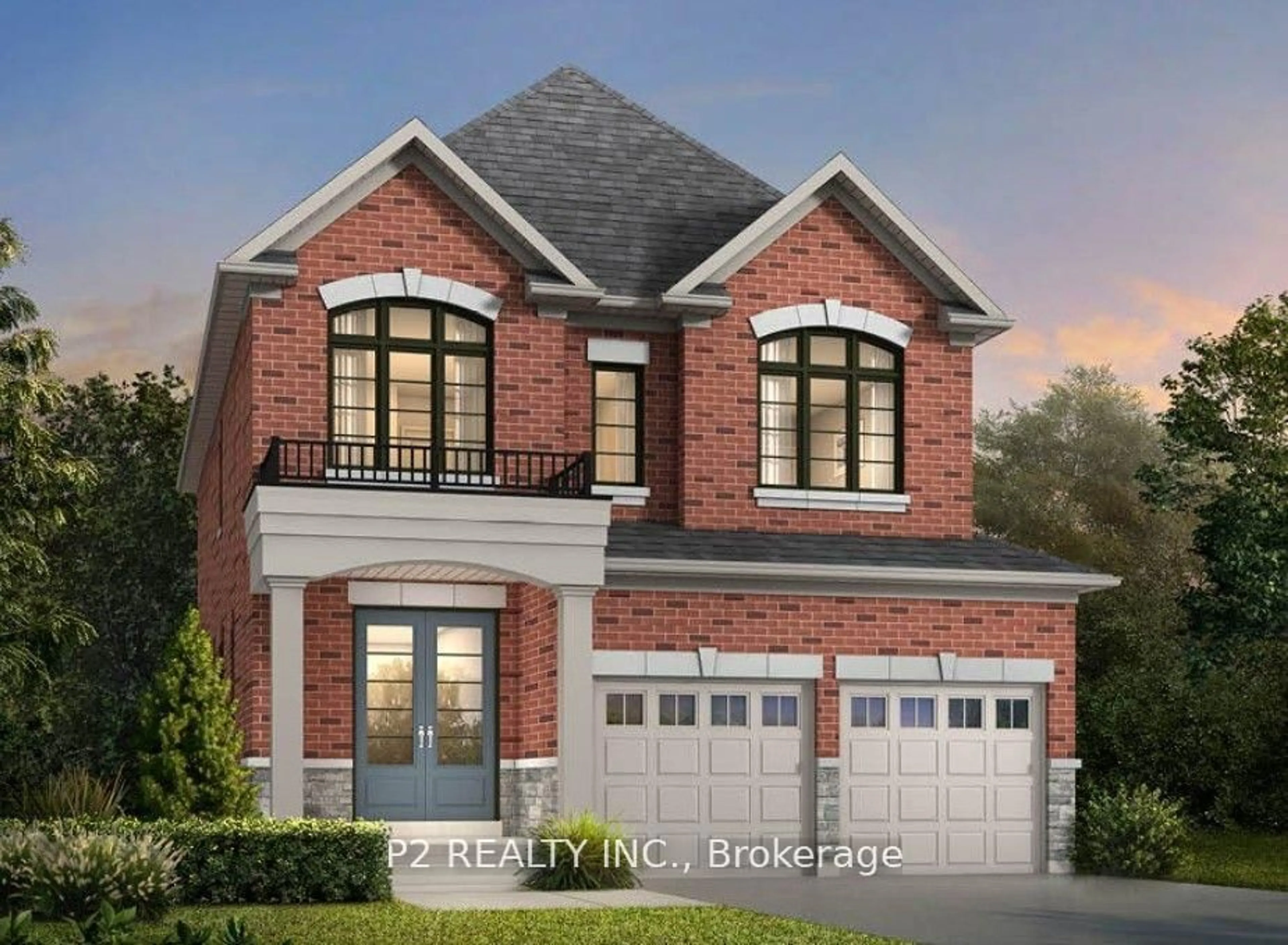 Home with brick exterior material, street for 16 Wild Ginger Lane, Springwater Ontario L9X 2E4