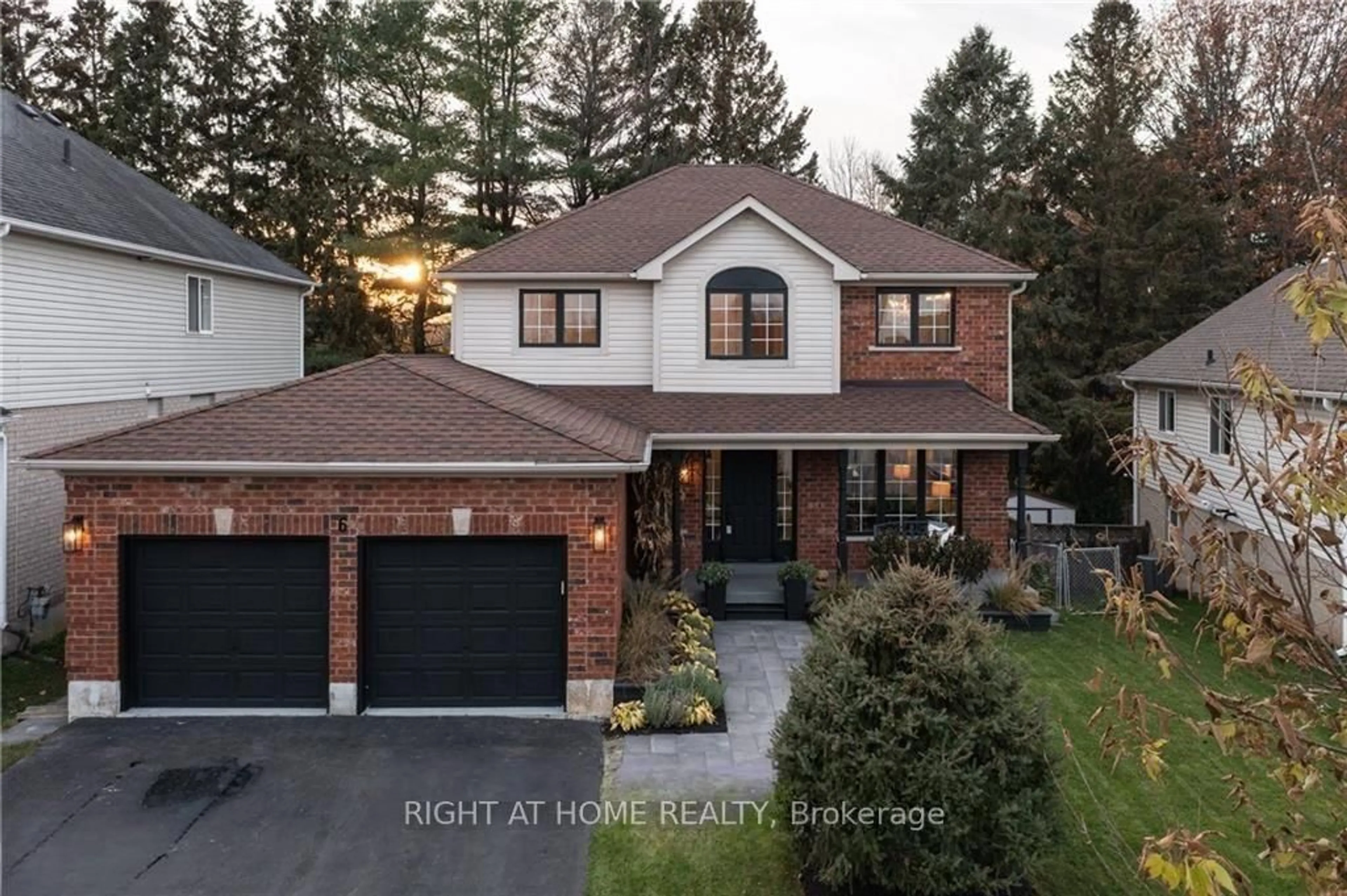 Home with brick exterior material, street for 6 COUNTRY Lane, Barrie Ontario L4N 0E6