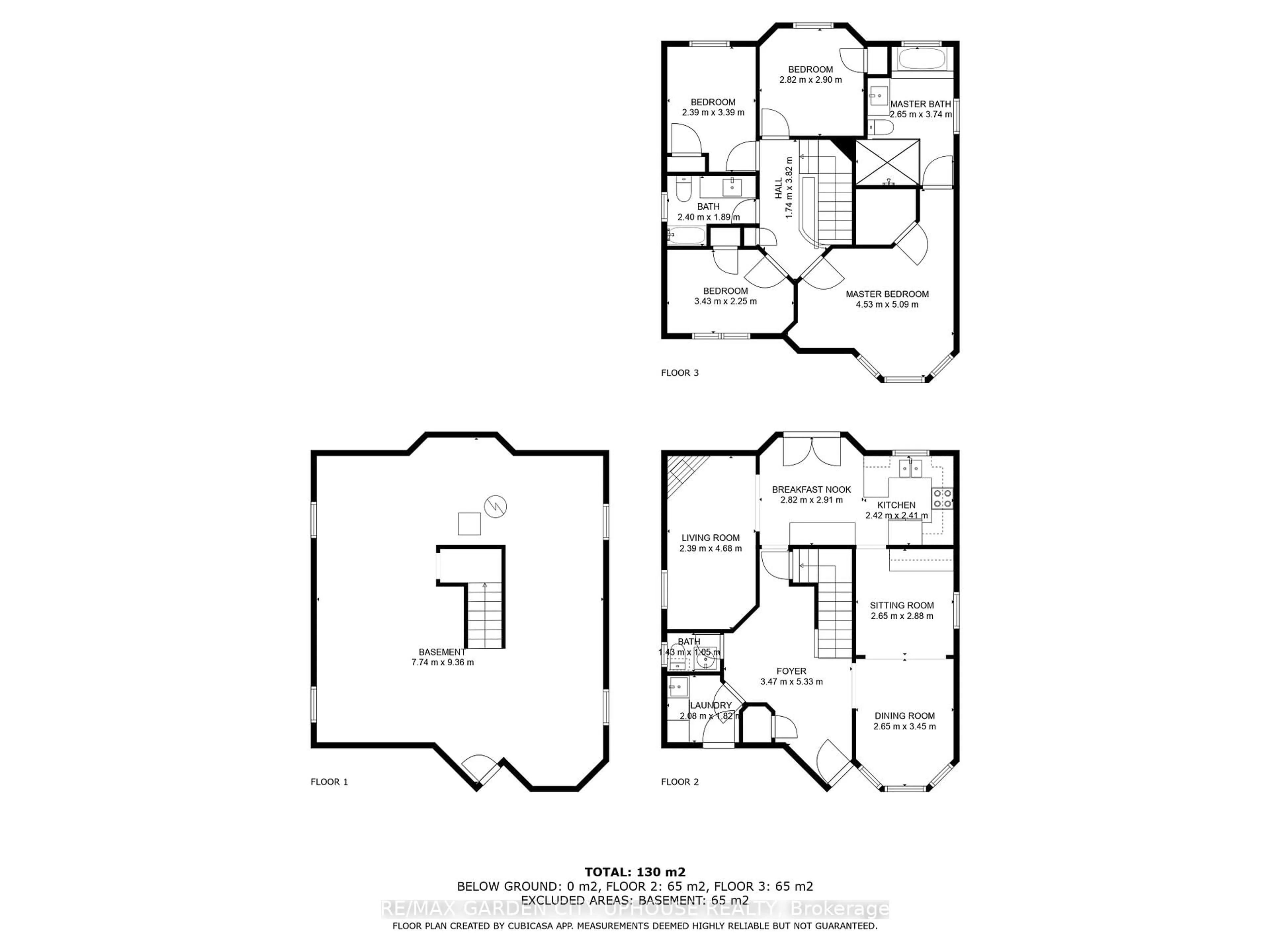 Floor plan for 22 GRACE Cres, Barrie Ontario L4N 9S8