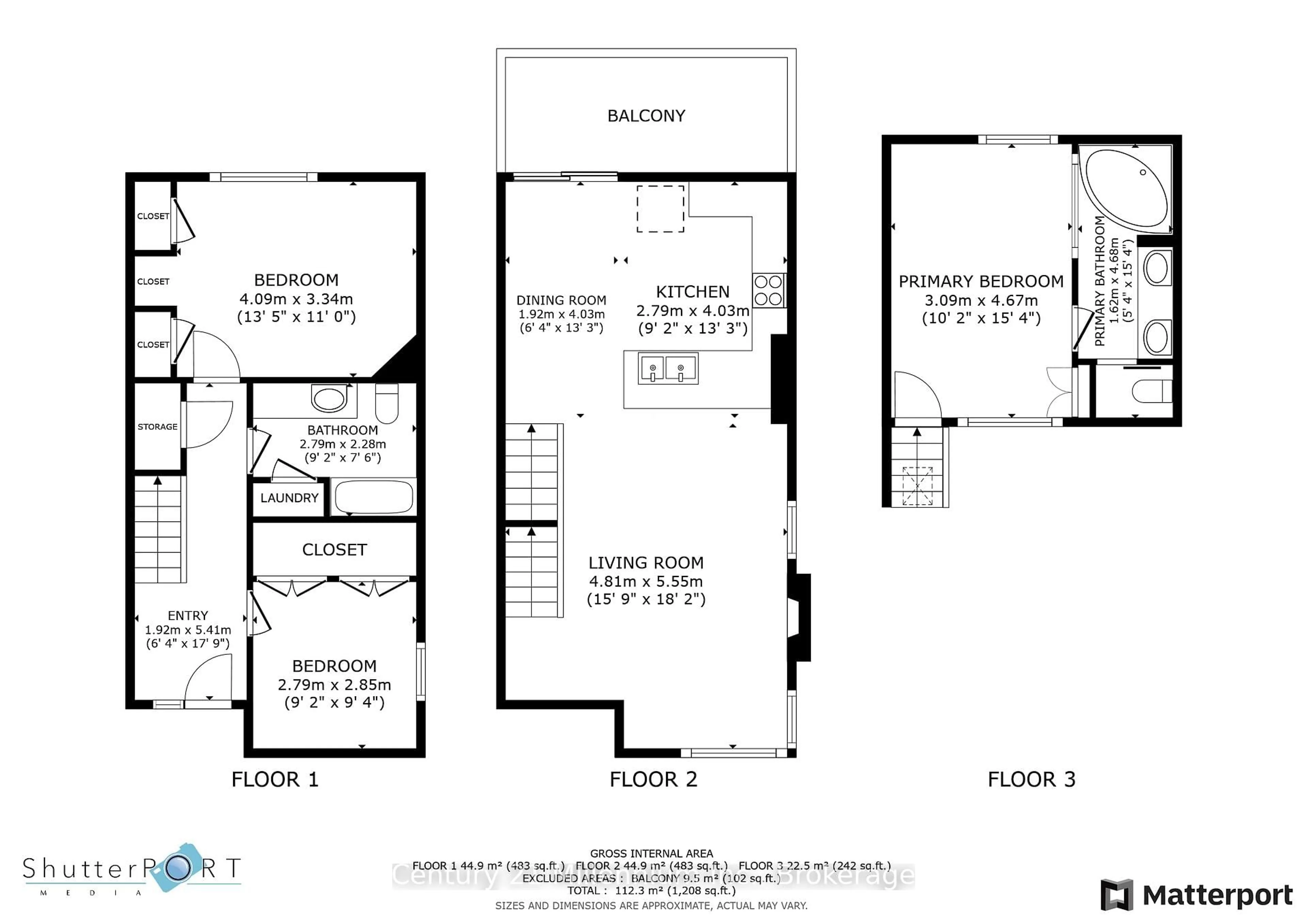 Floor plan for 434 Oxbow Cres, Collingwood Ontario L9Y 5B4