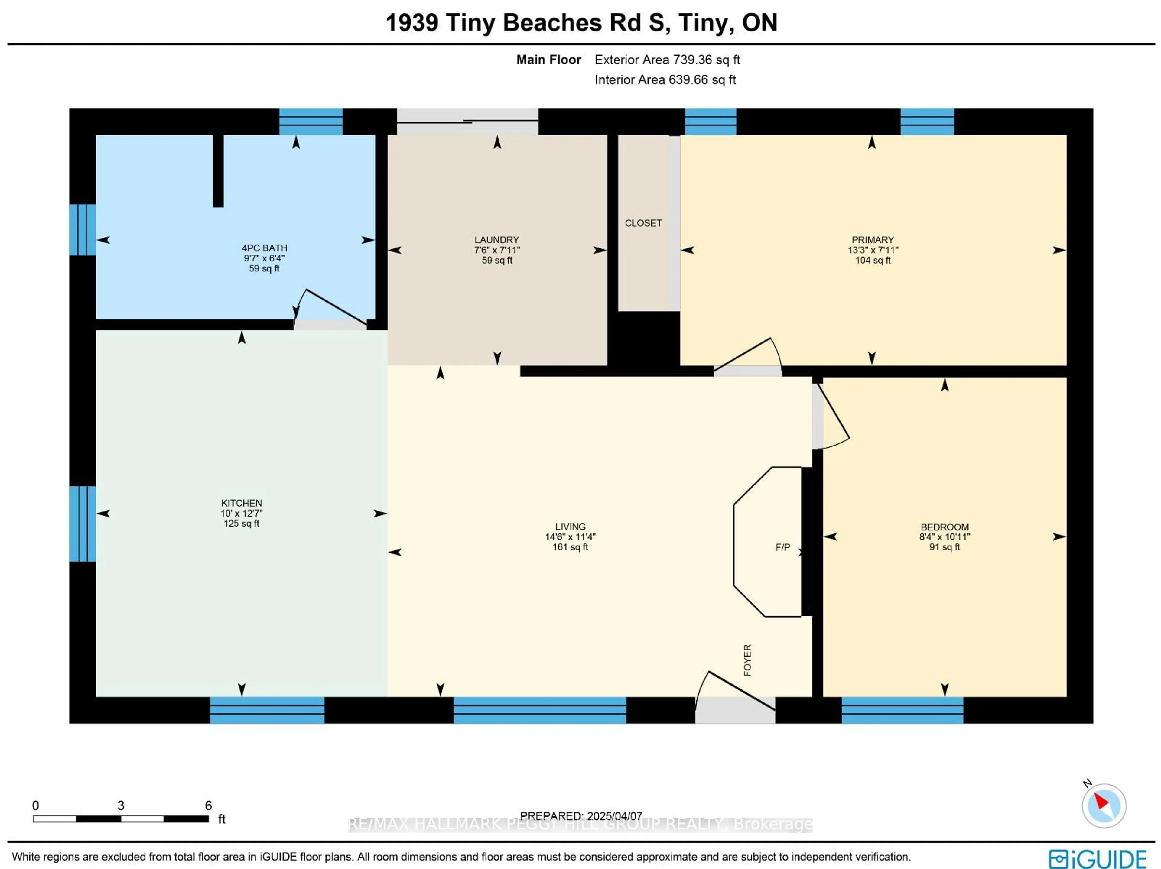 Floor plan for 1939 Tiny Beaches Rd, Tiny Ontario L0L 1P1