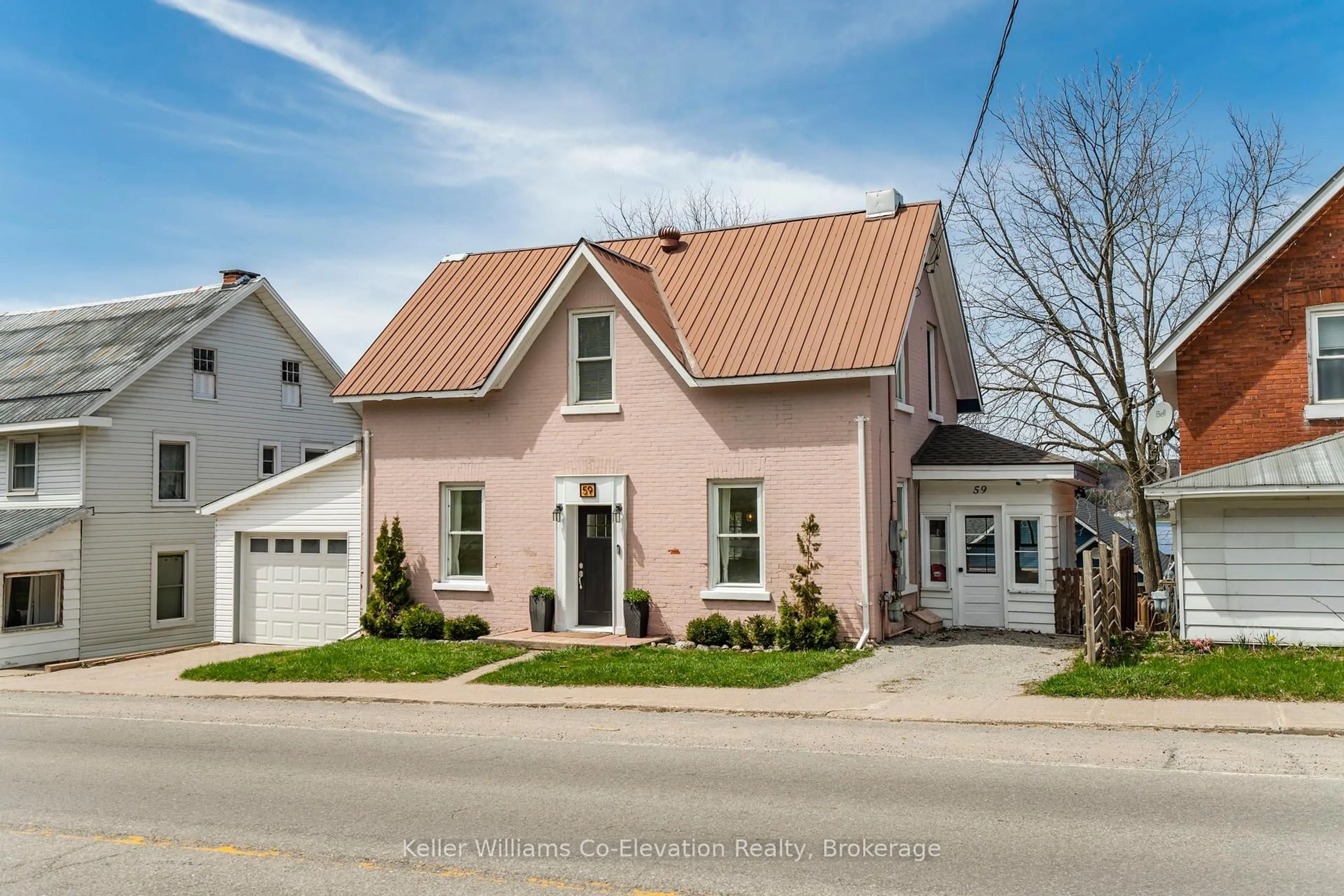 Home with brick exterior material, street for 59 Robert St, Penetanguishene Ontario L9M 1N1