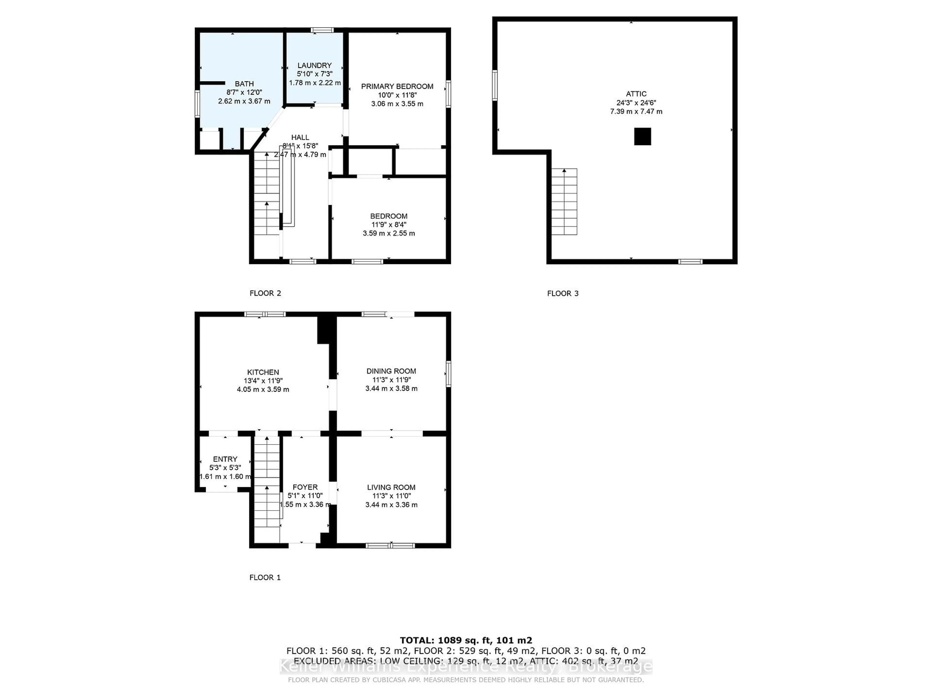 Floor plan for 223 Lindsay St, Midland Ontario L4R 2V2