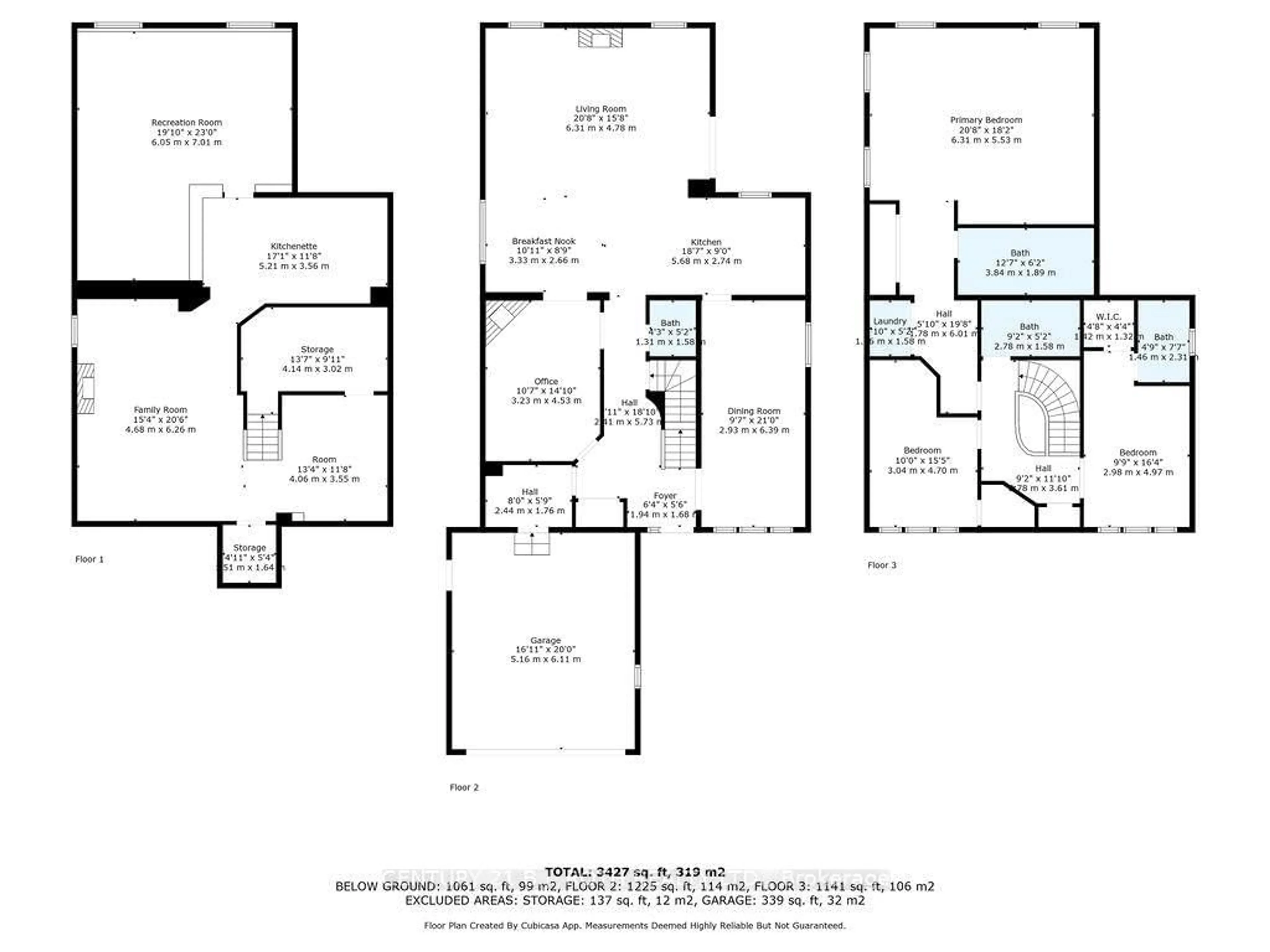 Floor plan for 17 FRONTIER Ave, Orillia Ontario L3V 7S8