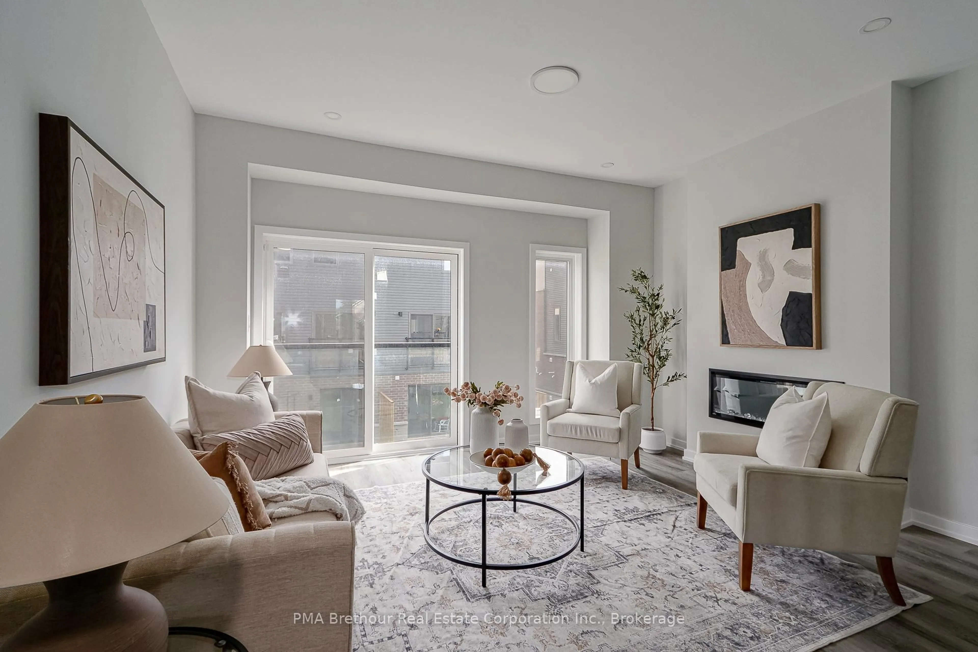 Living room with furniture, unknown for 35 Dawson Dr #4, Collingwood Ontario L9Y 5K4