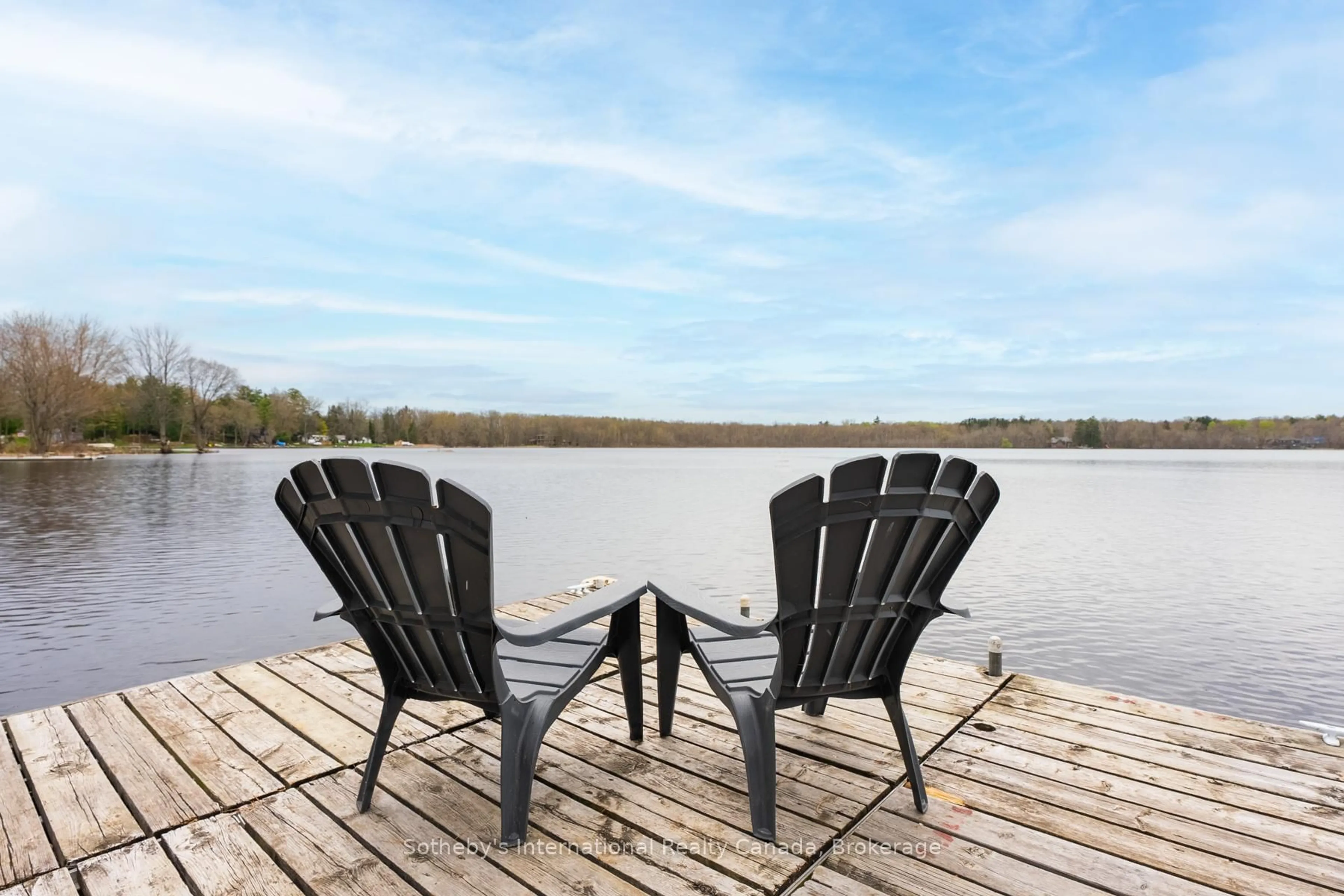 Patio, water/lake/river/ocean view for 1658 PENINSULA POINT Rd, Severn Ontario P0E 1N0