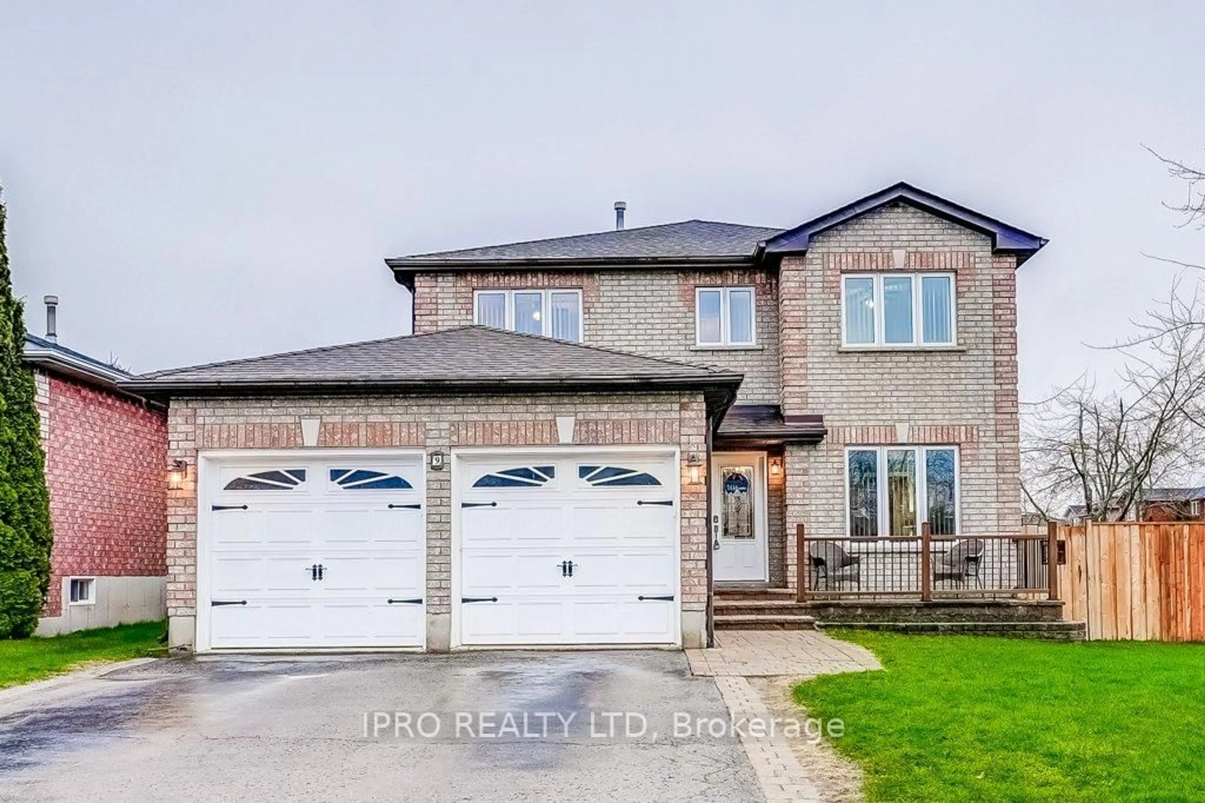 Home with brick exterior material, street for 9 Timothy Lane, Barrie Ontario L4N 9Z7