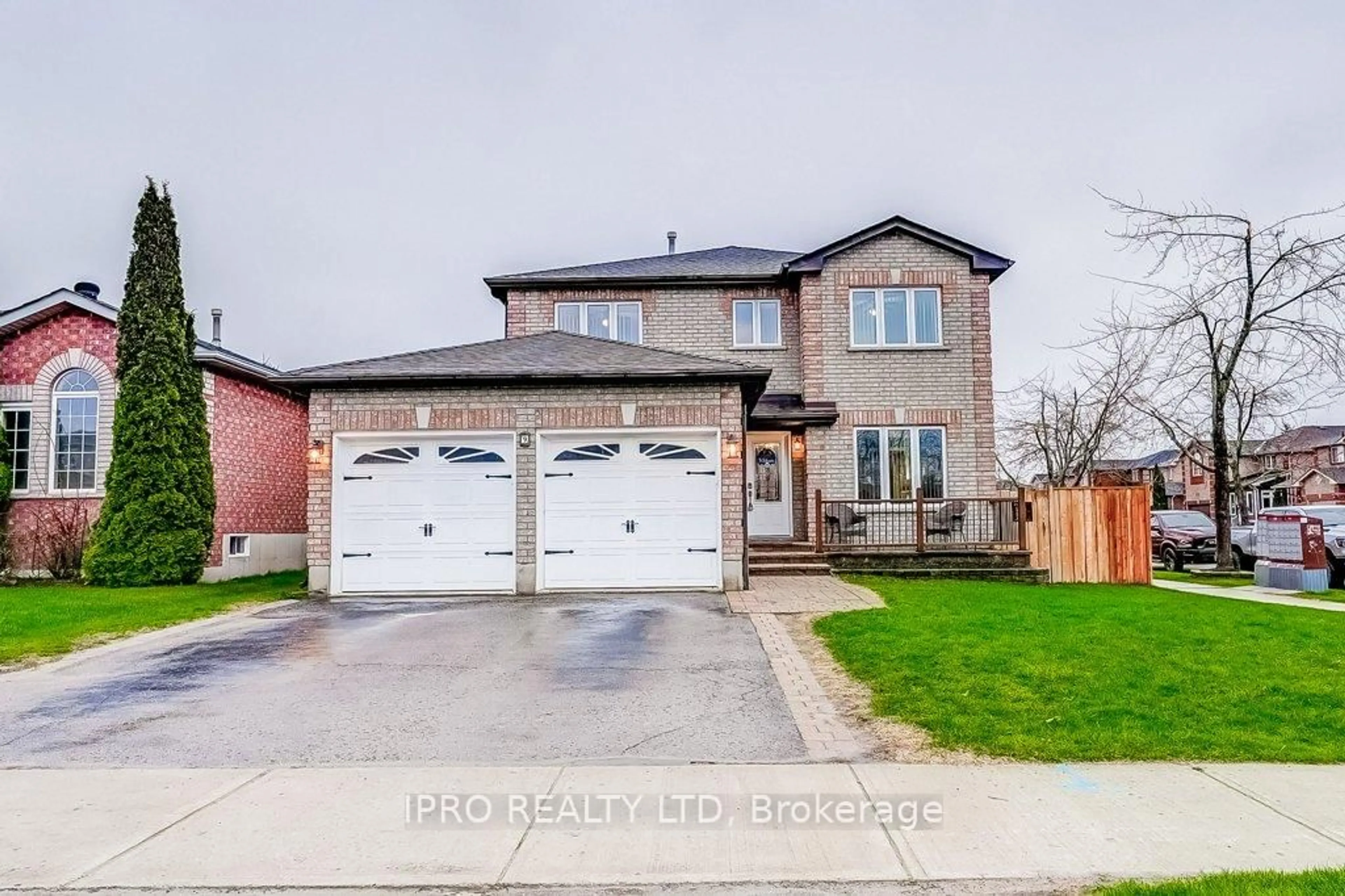 Home with brick exterior material, street for 9 Timothy Lane, Barrie Ontario L4N 9Z7