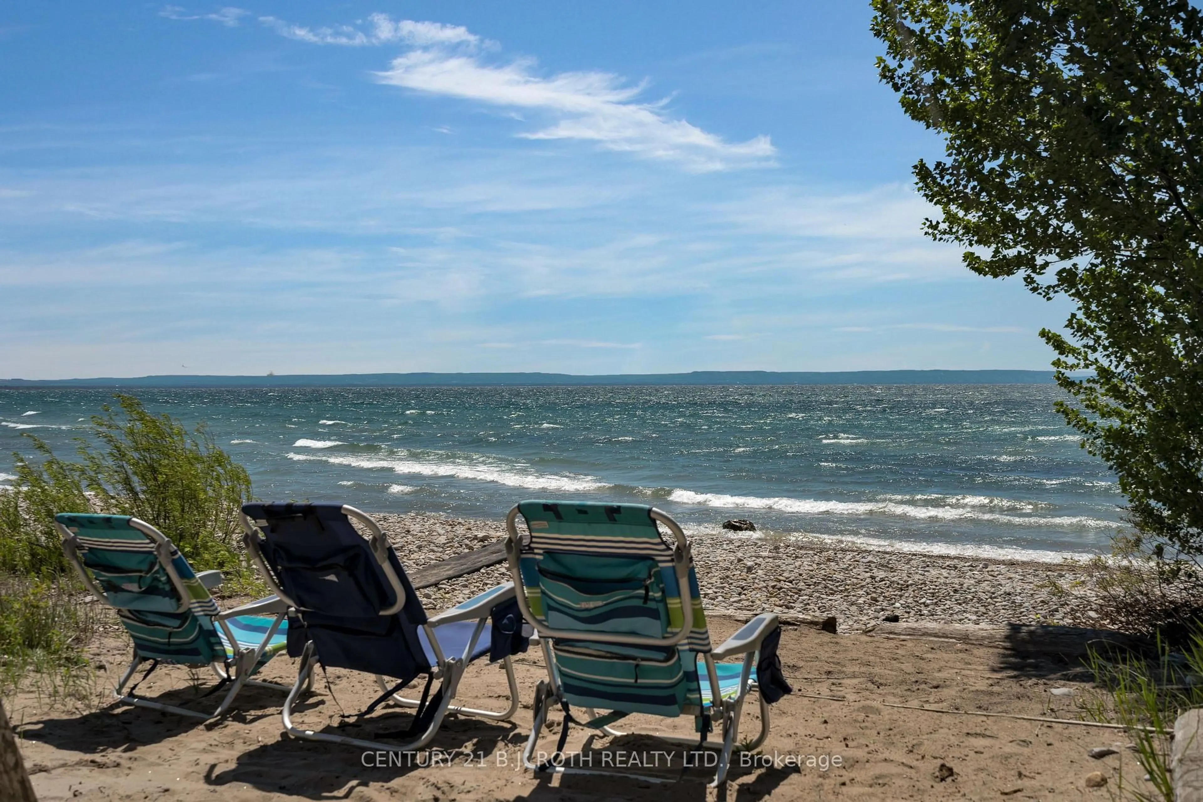 Patio, water/lake/river/ocean view for 2026 Tiny Beaches Rd, Tiny Ontario L0L 1P1