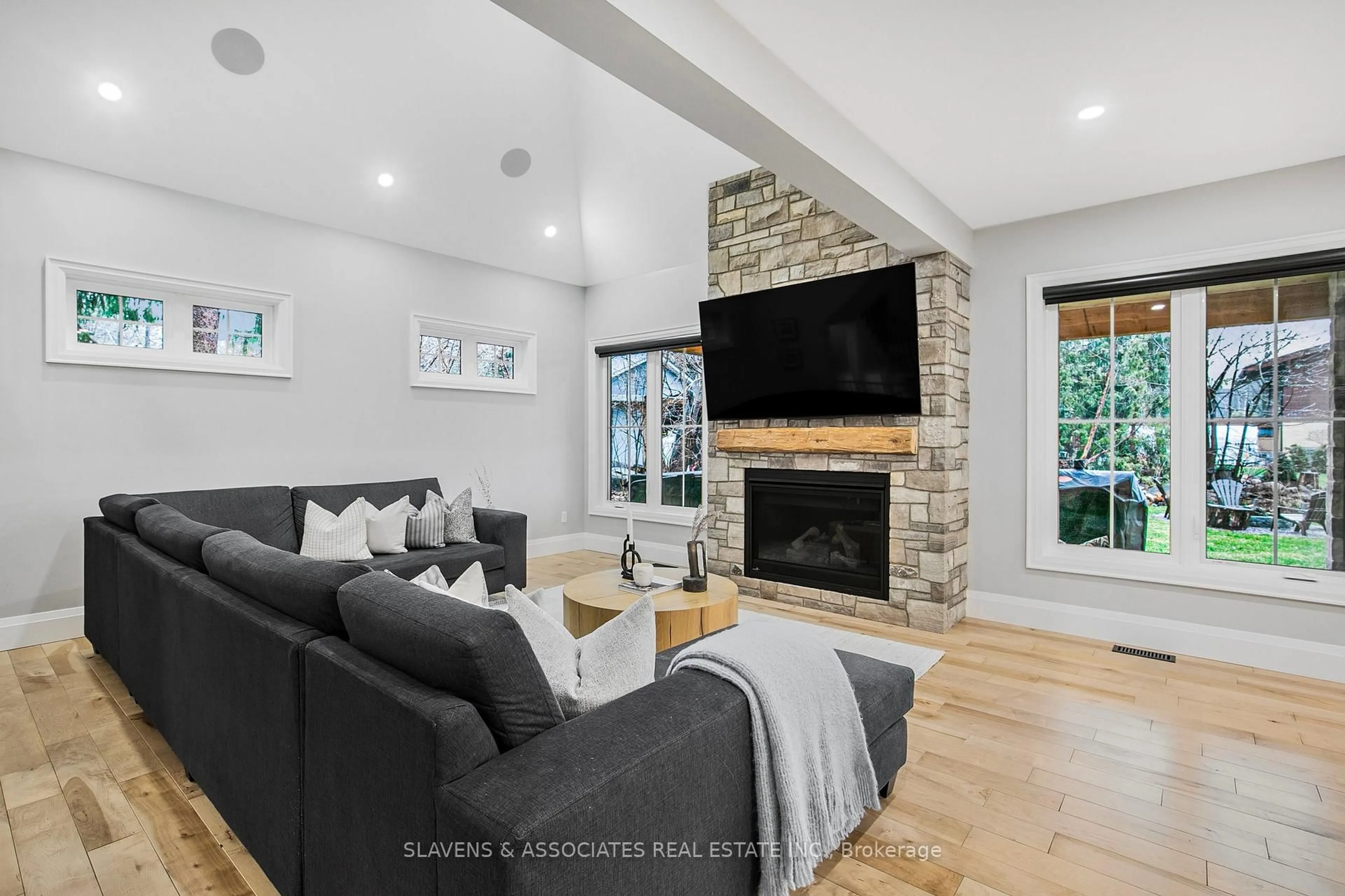 Living room with furniture, unknown for 1177 2nd Line, Oro-Medonte Ontario L0L 2L0