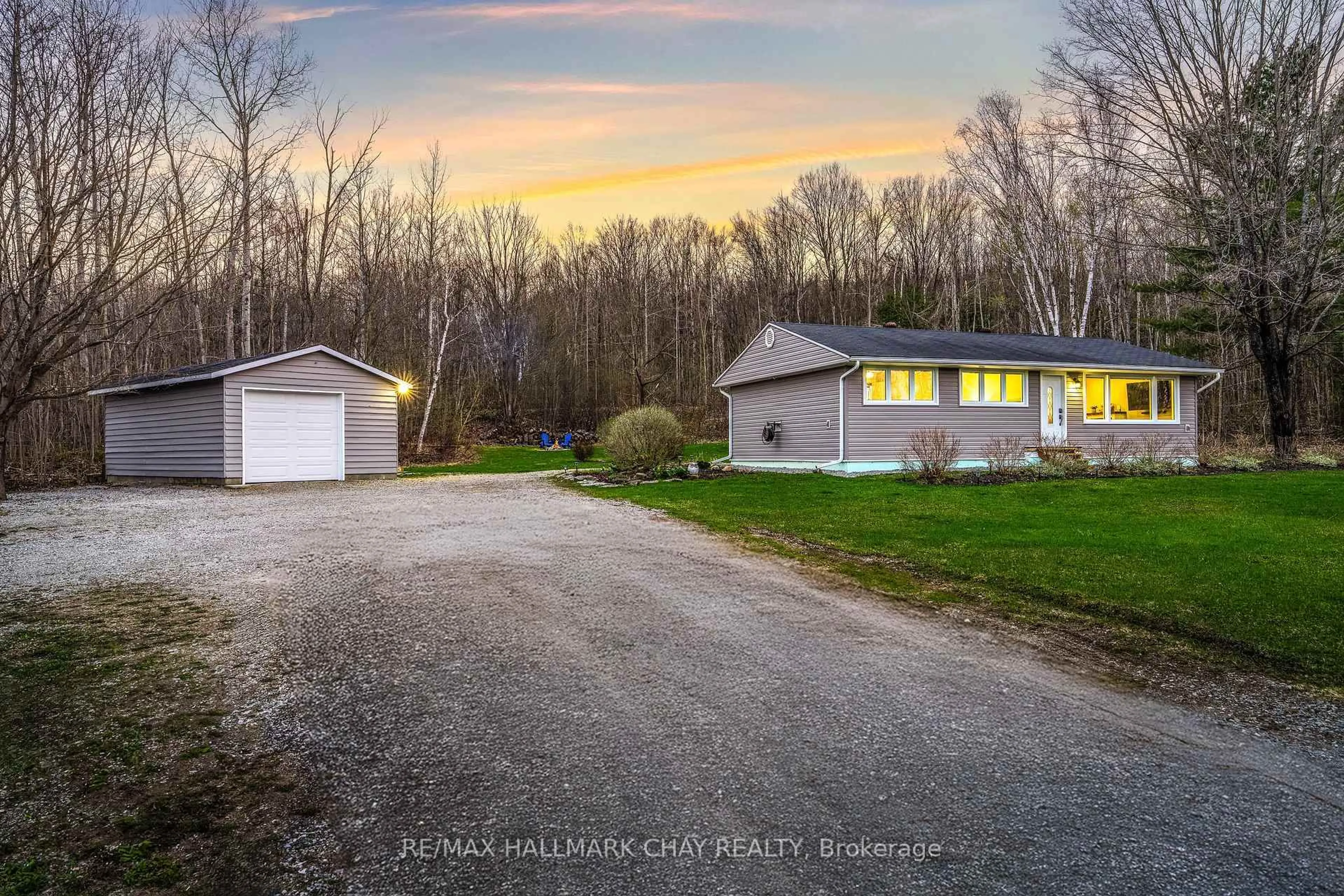A pic from outside/outdoor area/front of a property/back of a property/a pic from drone, unknown for 13064 County Rd 16 N/A, Severn Ontario L0K 2C0