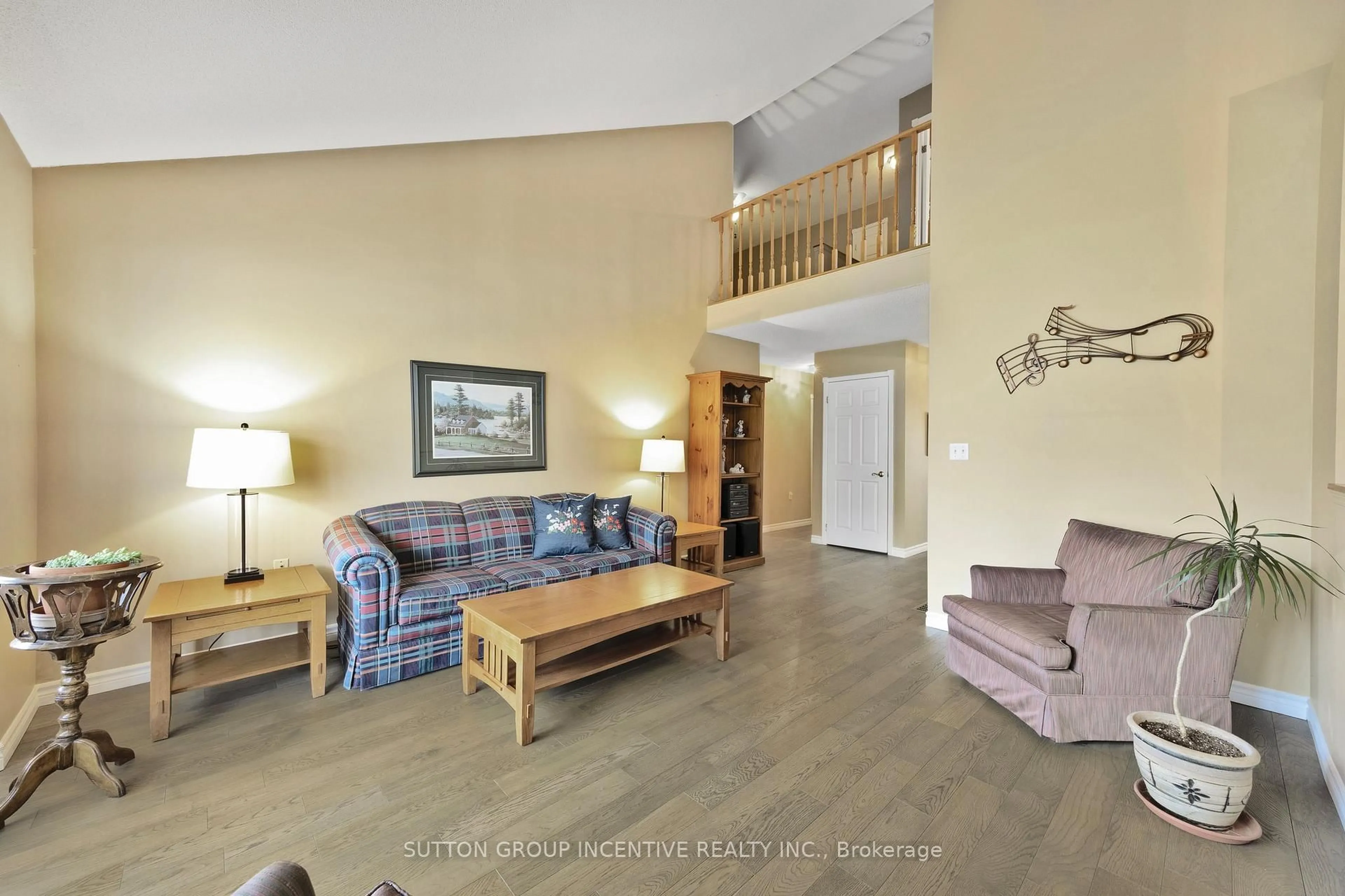 Living room with furniture, unknown for 40 Museum Dr #403, Orillia Ontario L3V 7T9