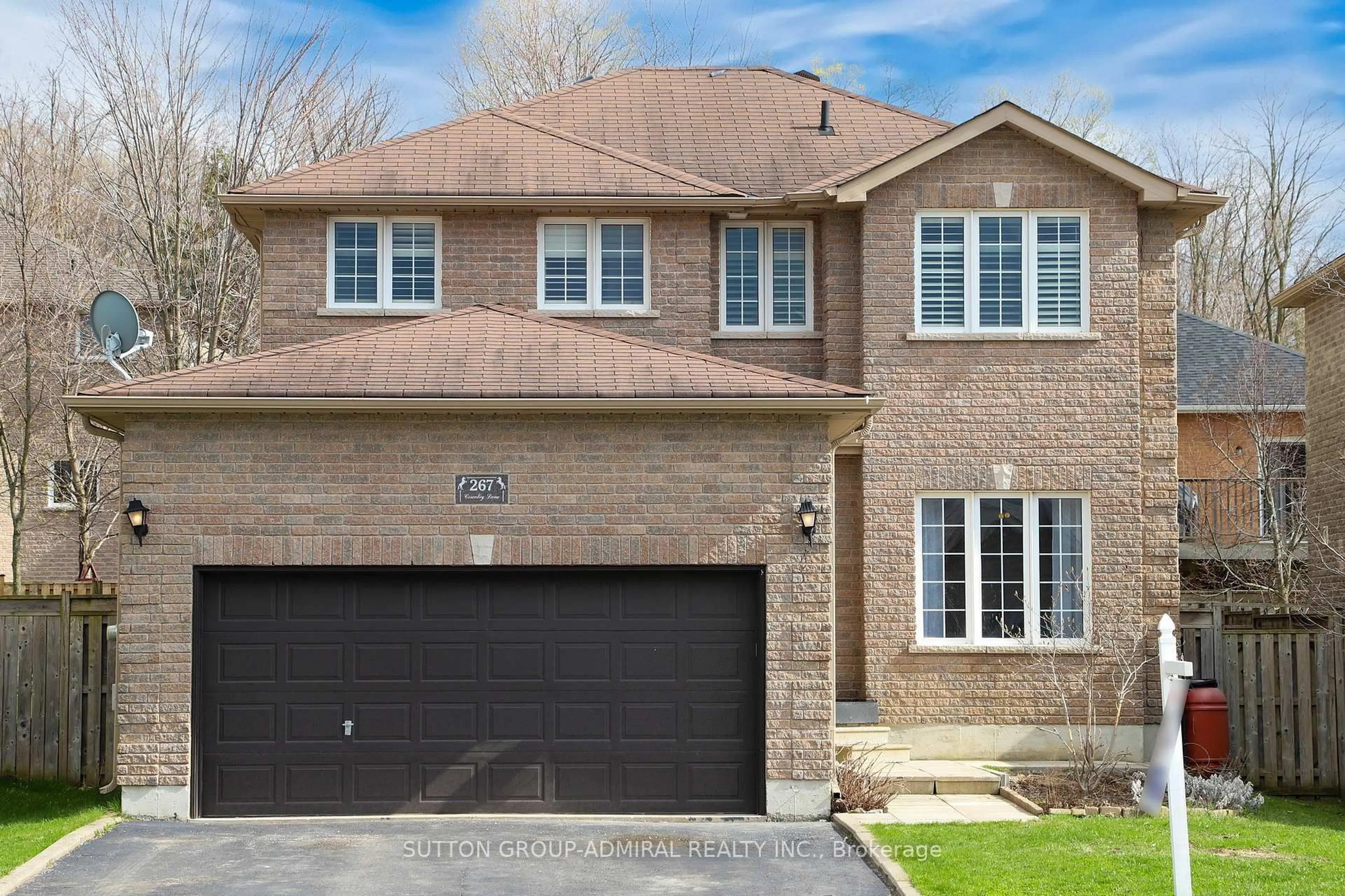 Home with brick exterior material, street for 267 Country Lane, Barrie Ontario L4N 0Y3
