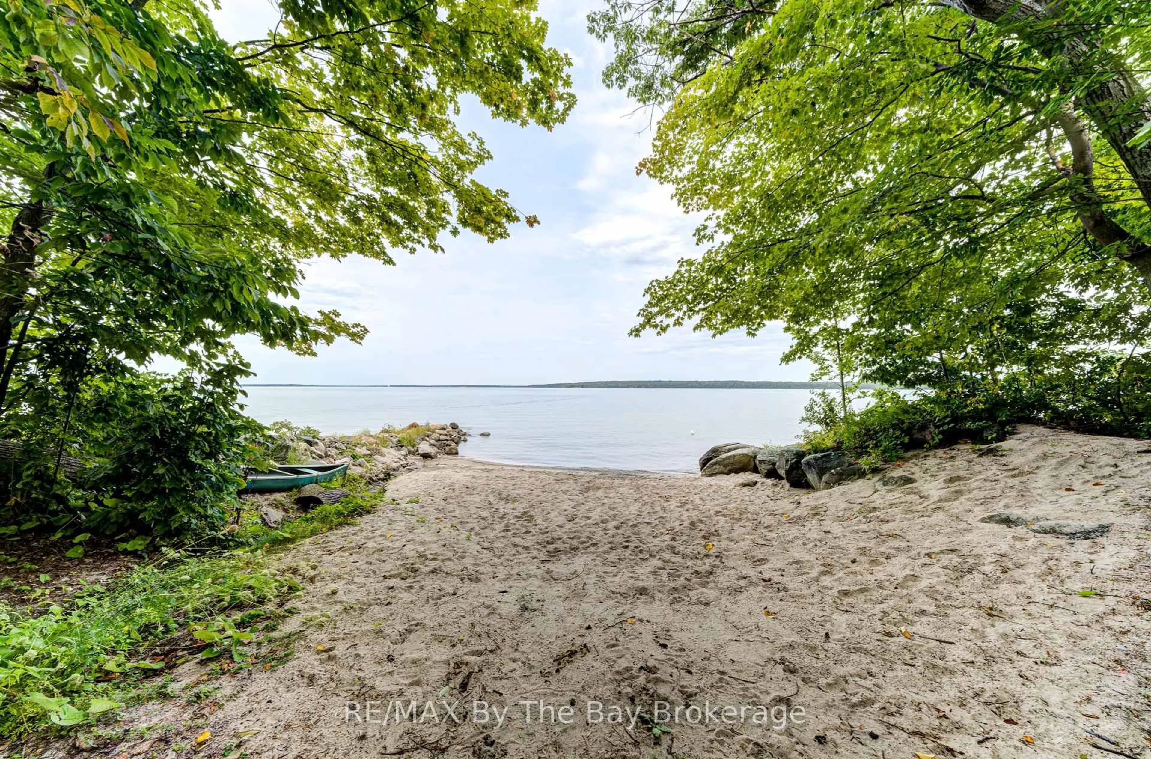 Patio, water/lake/river/ocean view for 1584 Champlain Rd, Tiny Ontario L9M 0C1
