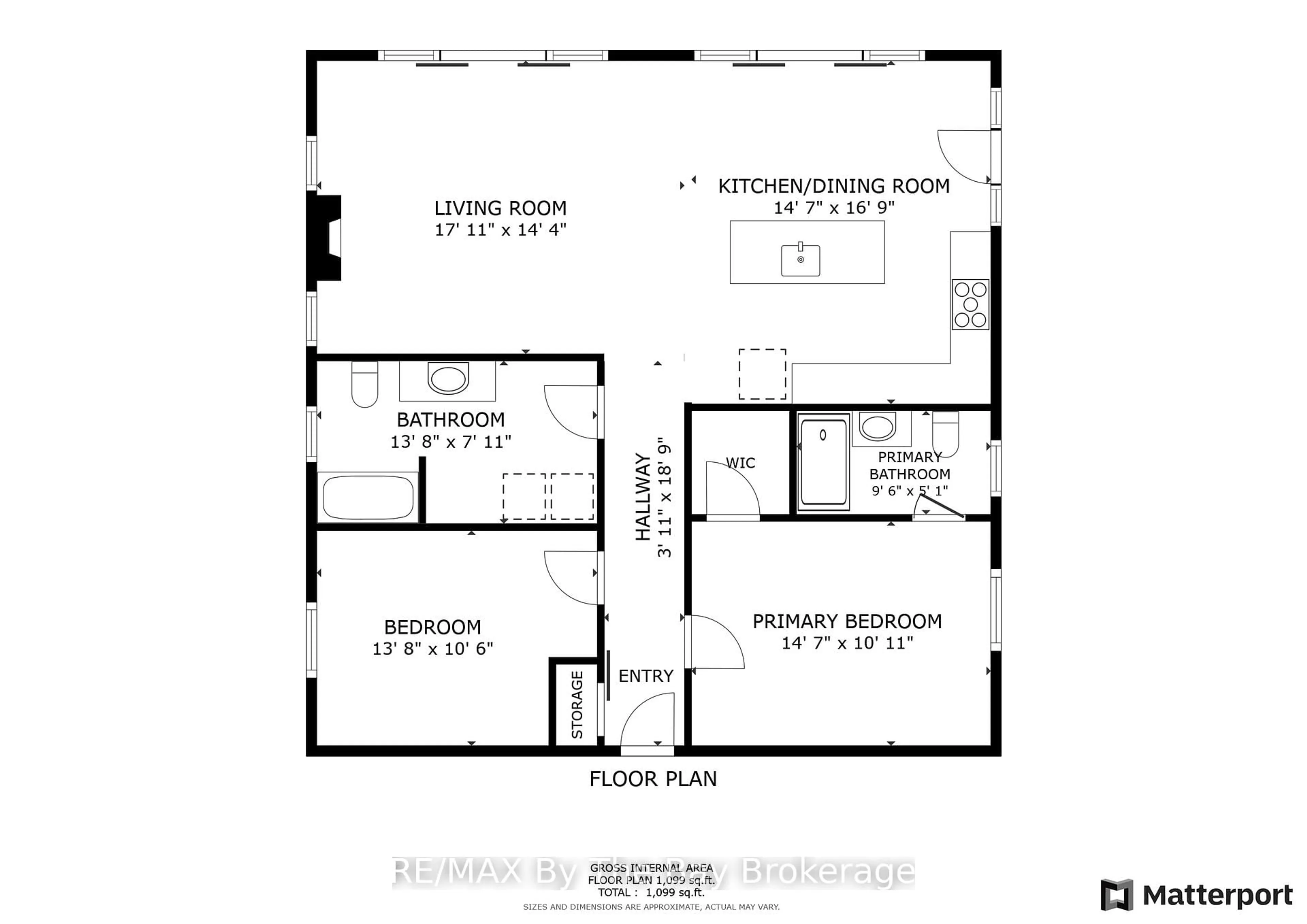 Floor plan for 1584 Champlain Rd, Tiny Ontario L9M 0C1