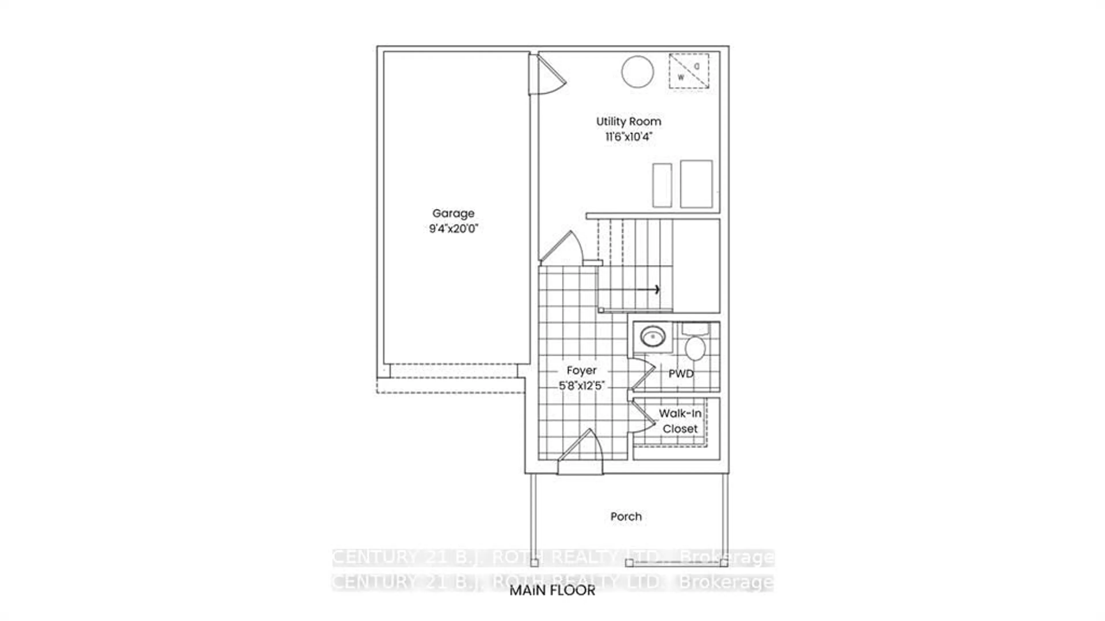 Floor plan for 32 Hay Lane, Barrie Ontario L9J 0C2
